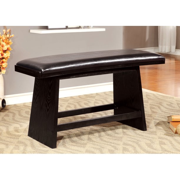 Callaway Contemporary Padded Counter Height Bench