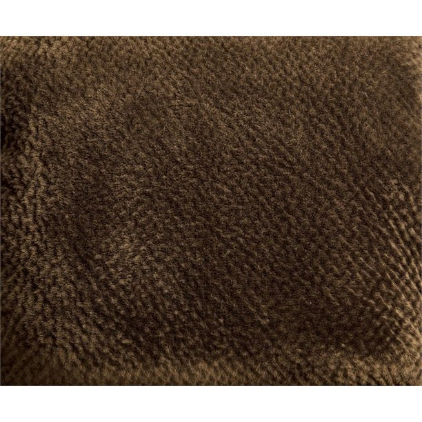 Marbell Contemporary Upholstered Futon in Dark Brown