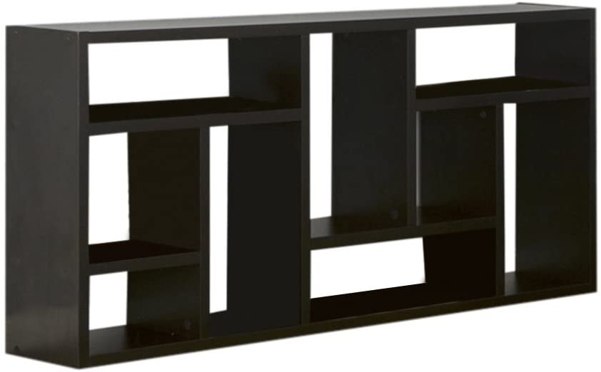 Zina Modern 9-Shelf Display Cabinet