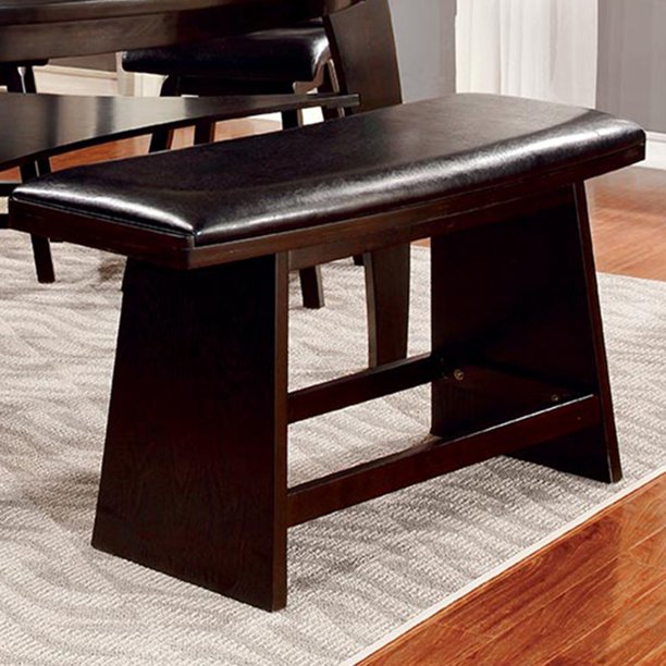 Callaway Contemporary Padded Counter Height Bench