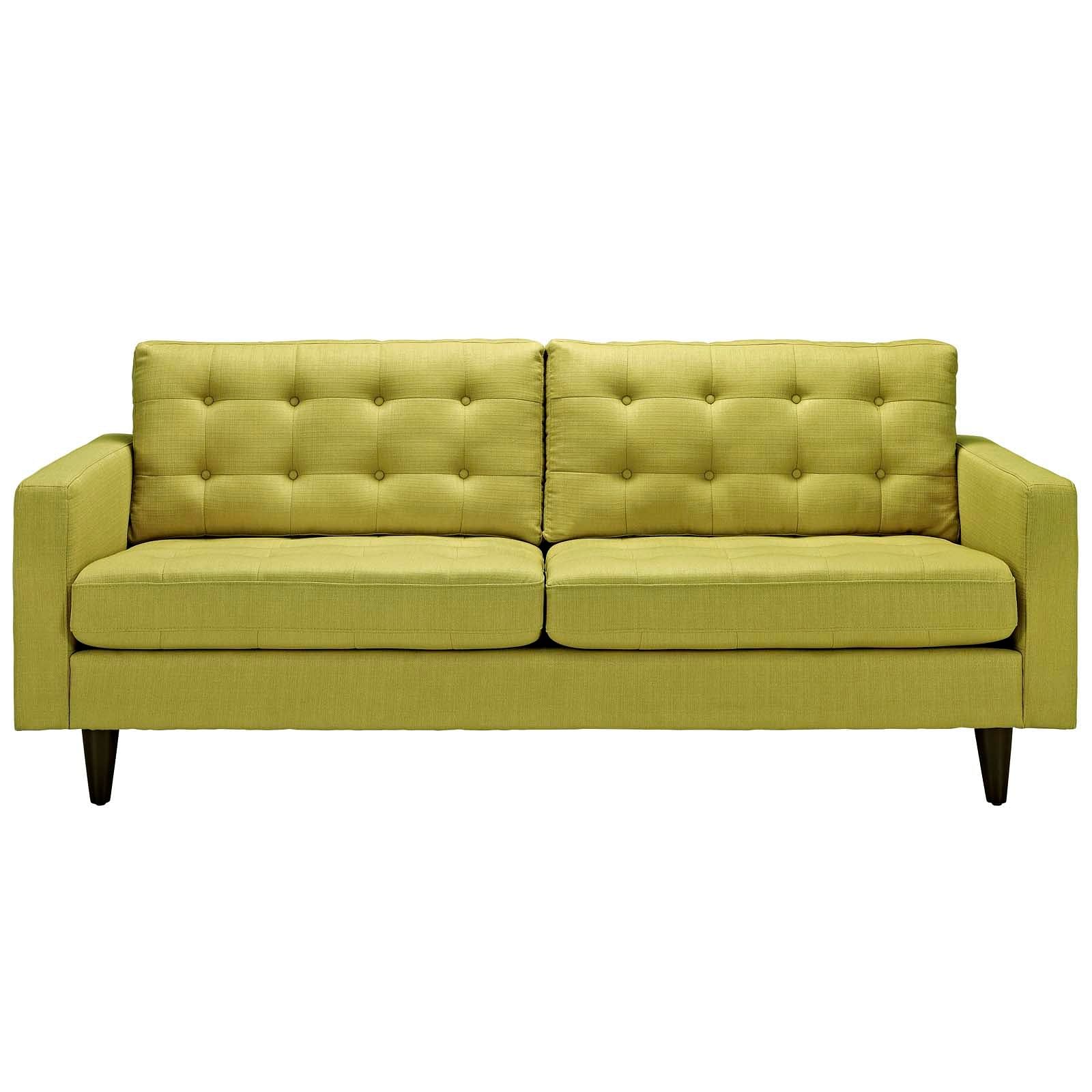 Empress Upholstered Fabric Sofa