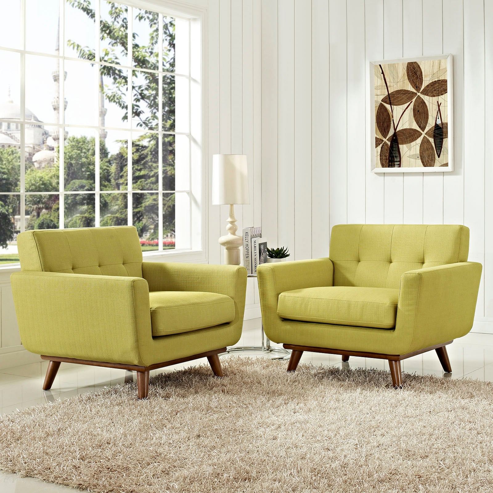 Engage Armchair Wood Set of 2