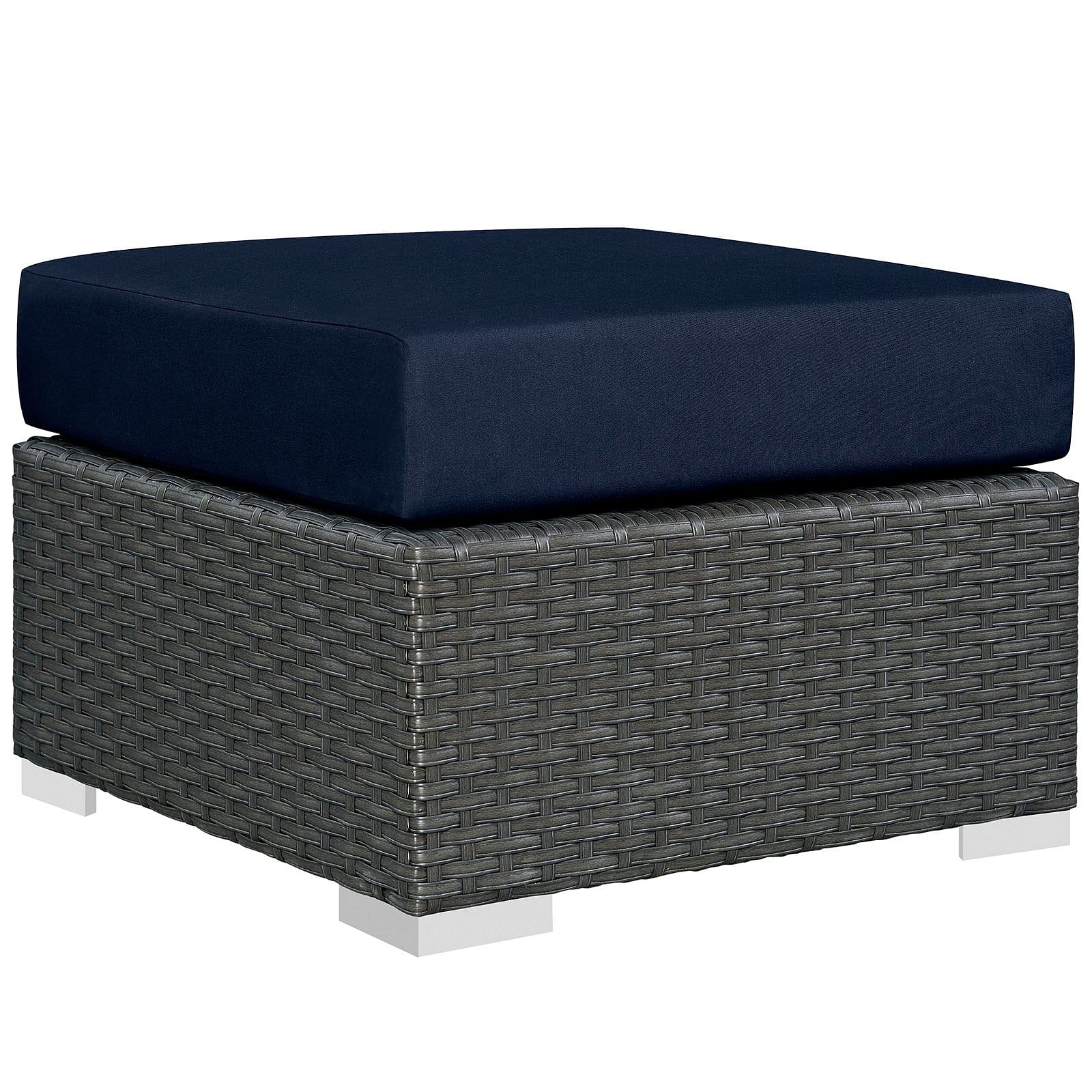 Sojourn Outdoor Patio Sunbrella® Ottoman
