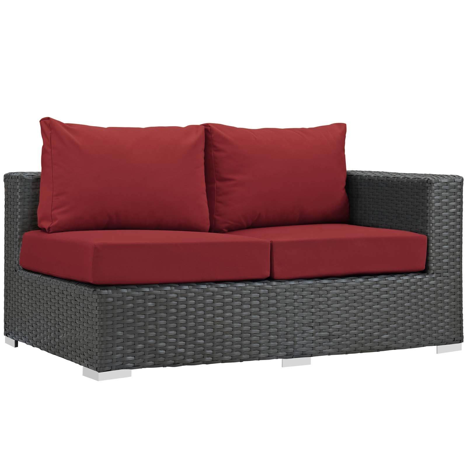 Sojourn Outdoor Patio Sunbrella® Right Arm Loveseat