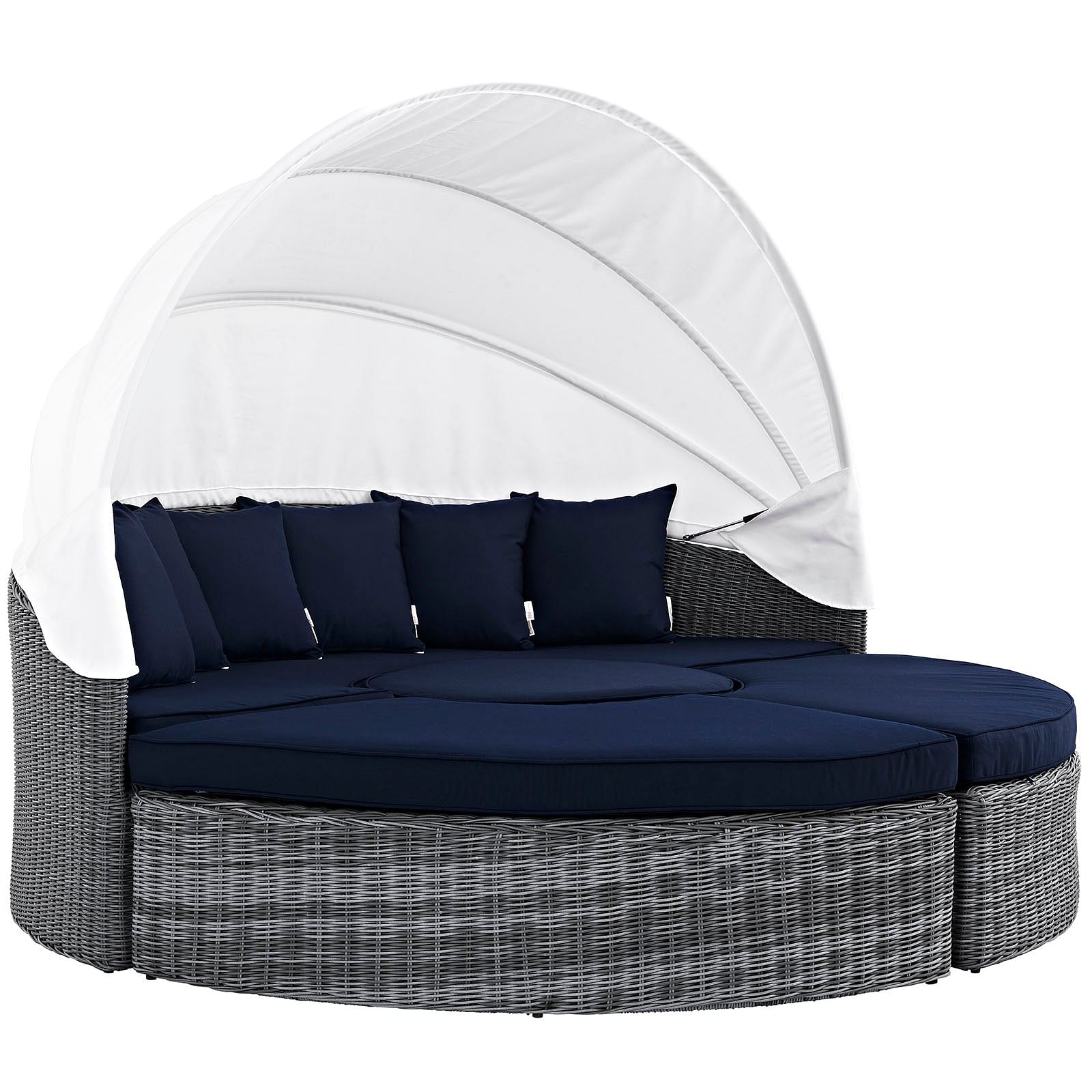 Summon Canopy Outdoor Patio Sunbrella® Daybed
