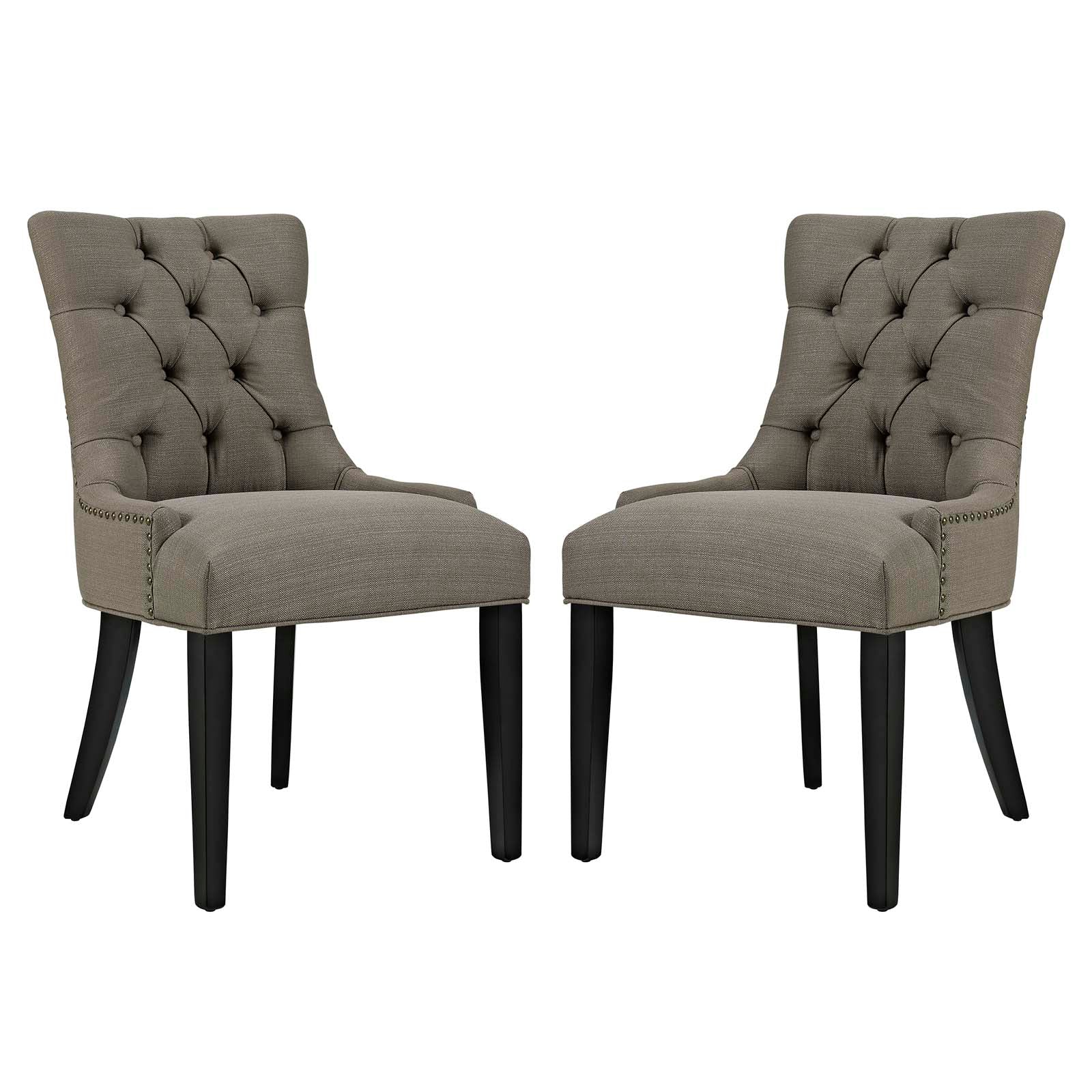 Regent Dining Side Chair Fabric Set of 2