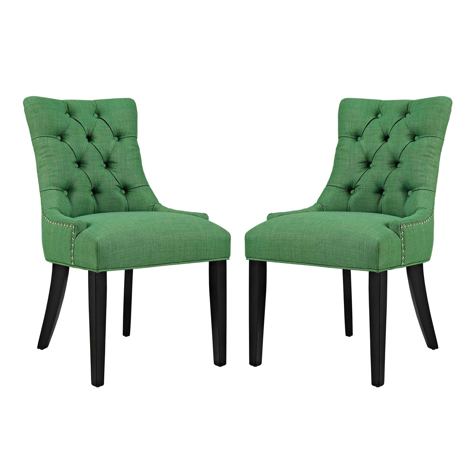Regent Dining Side Chair Fabric Set of 2
