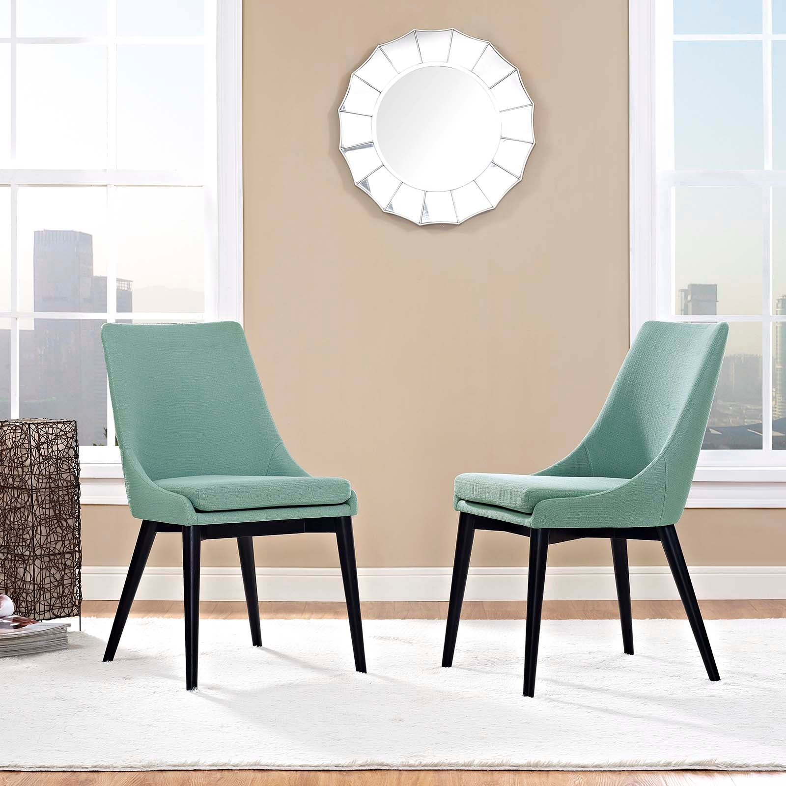 viscount Dining Side Chair Fabric Set of 2