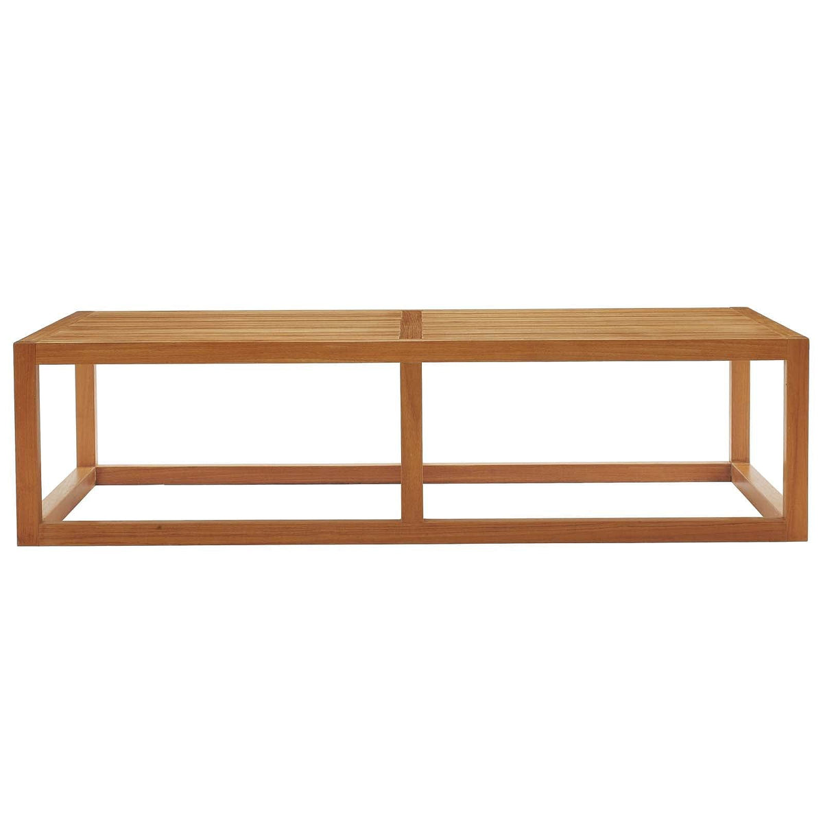 Newbury Outdoor Patio Premium Grade A Teak Wood Coffee Table