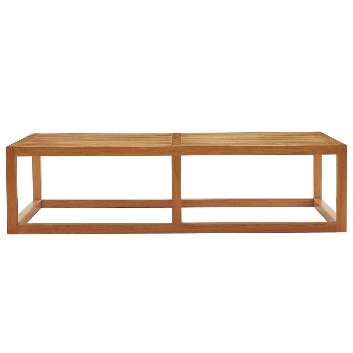 Newbury Outdoor Patio Premium Grade A Teak Wood Coffee Table