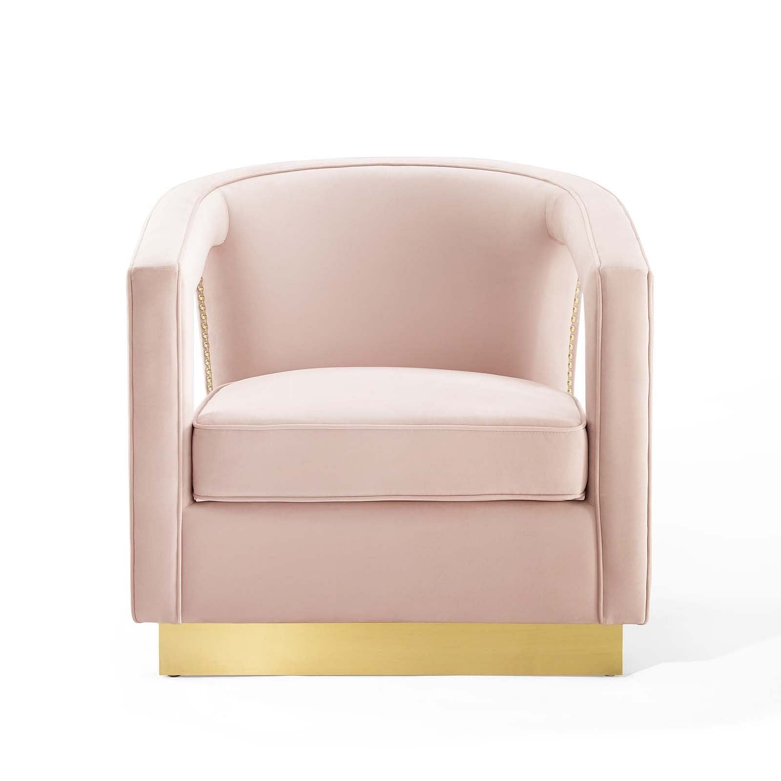 Frolick Performance Velvet Armchair