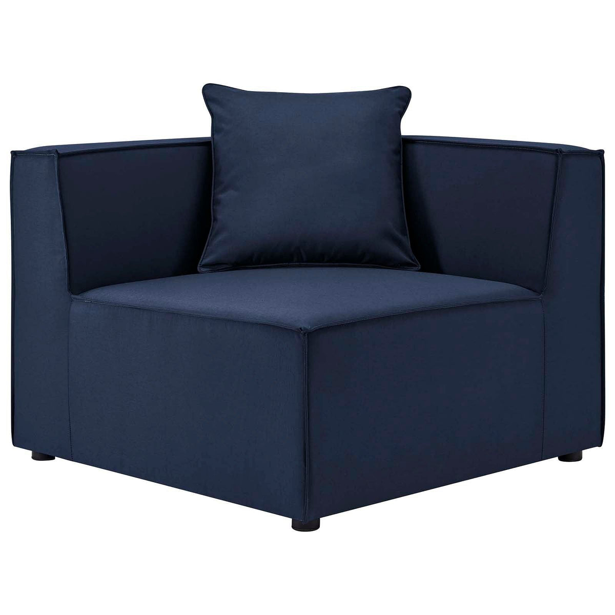 Saybrook Outdoor Patio Upholstered 4-Piece Sectional Sofa