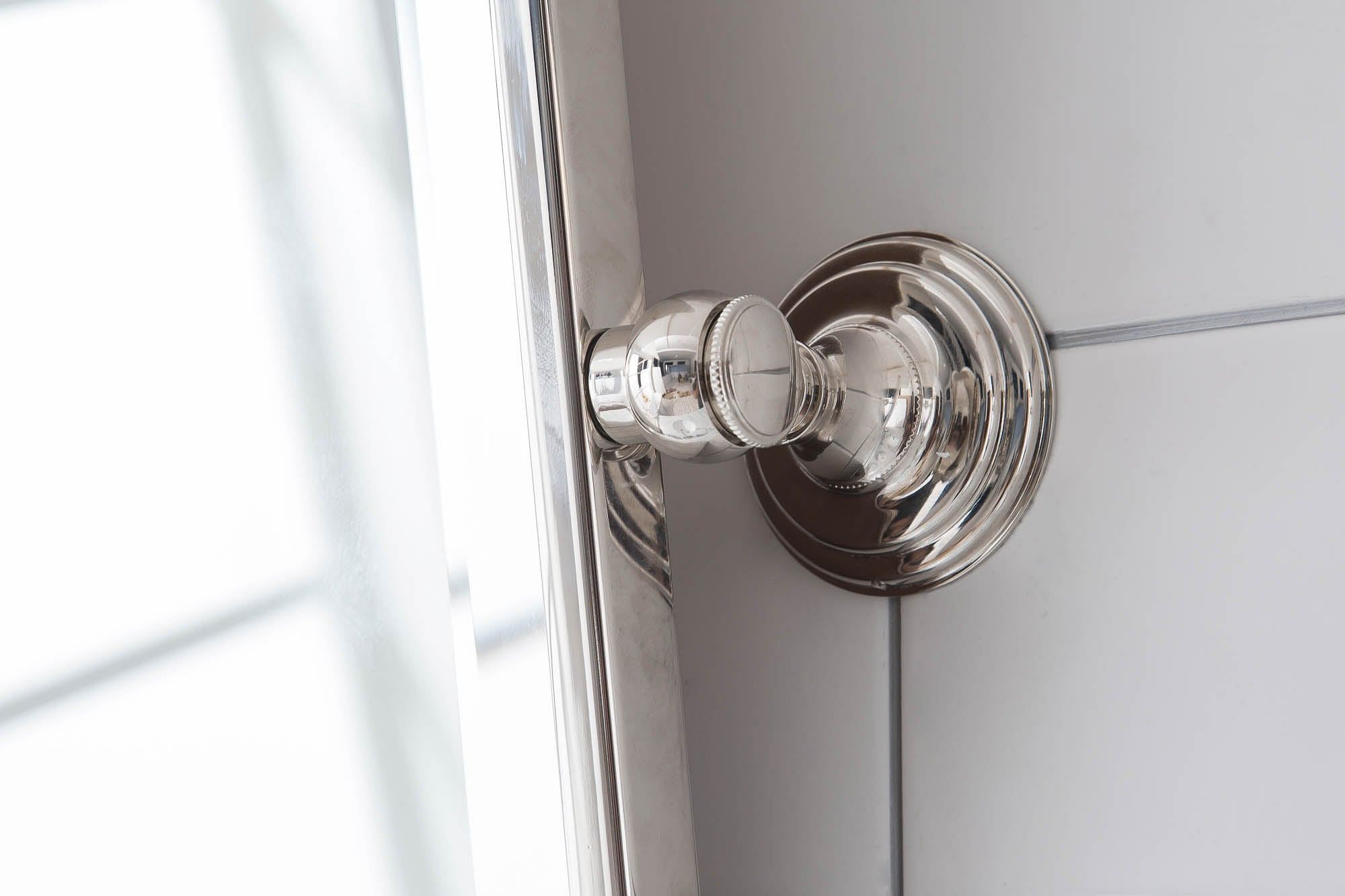 Empire 72 Inch Wide Double Wash Stand and P-Trap included in Polished Nickel (PVD) Finish