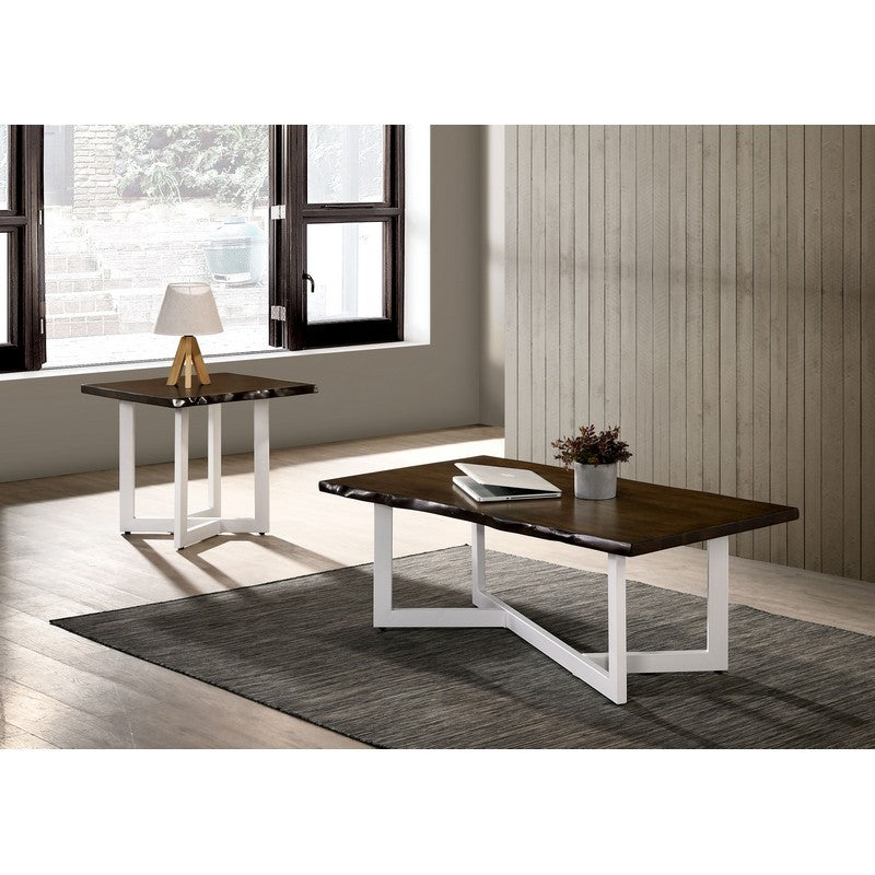 Krestian X-Cross Base End Table