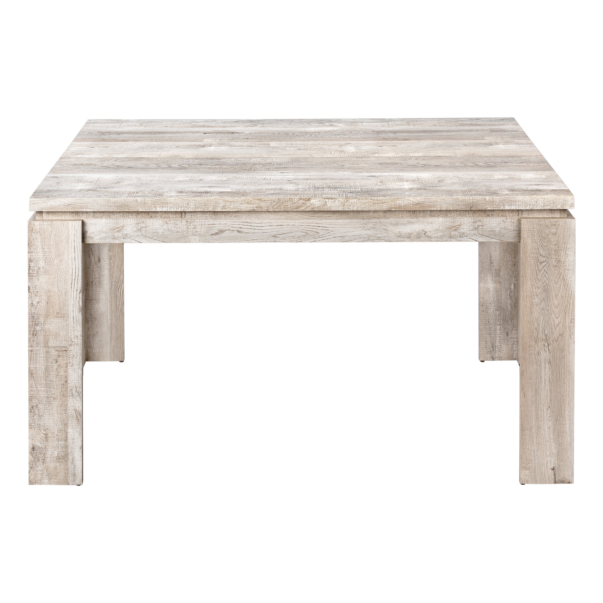 Dining Table - 36X 60 / Taupe Reclaimed Wood-Look