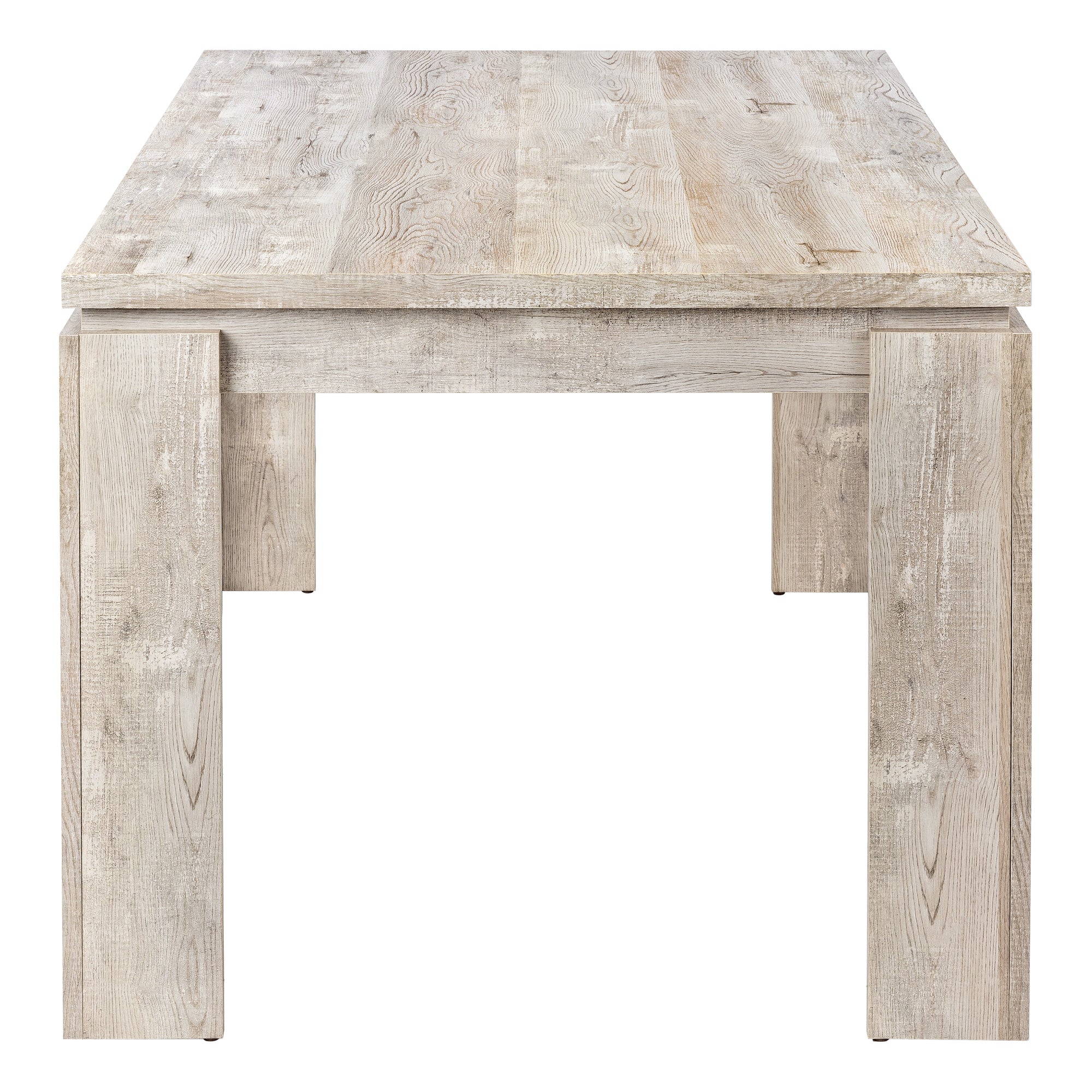 Dining Table - 36X 60 / Taupe Reclaimed Wood-Look