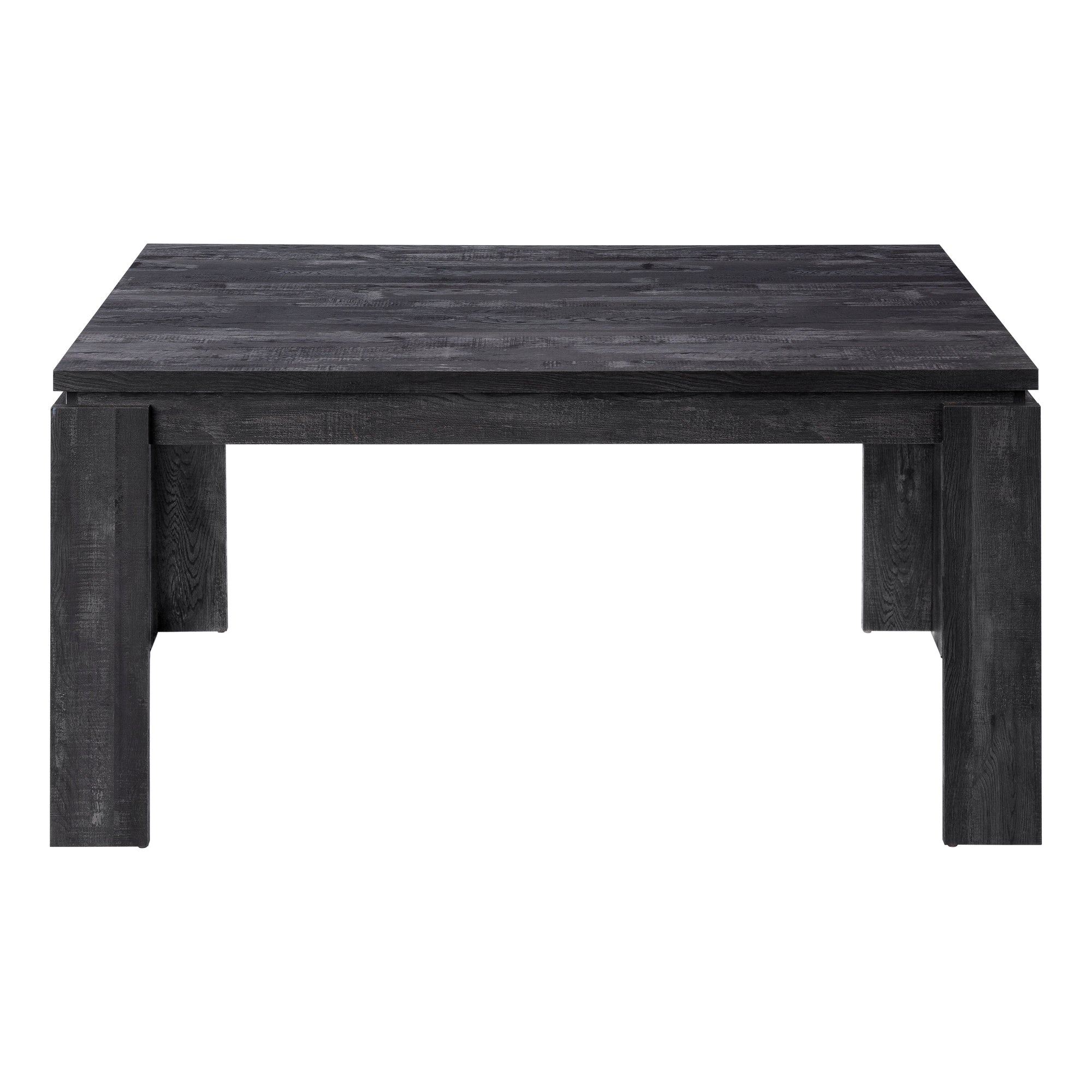 Dining Table - 36X 60 / Black Reclaimed Wood-Look