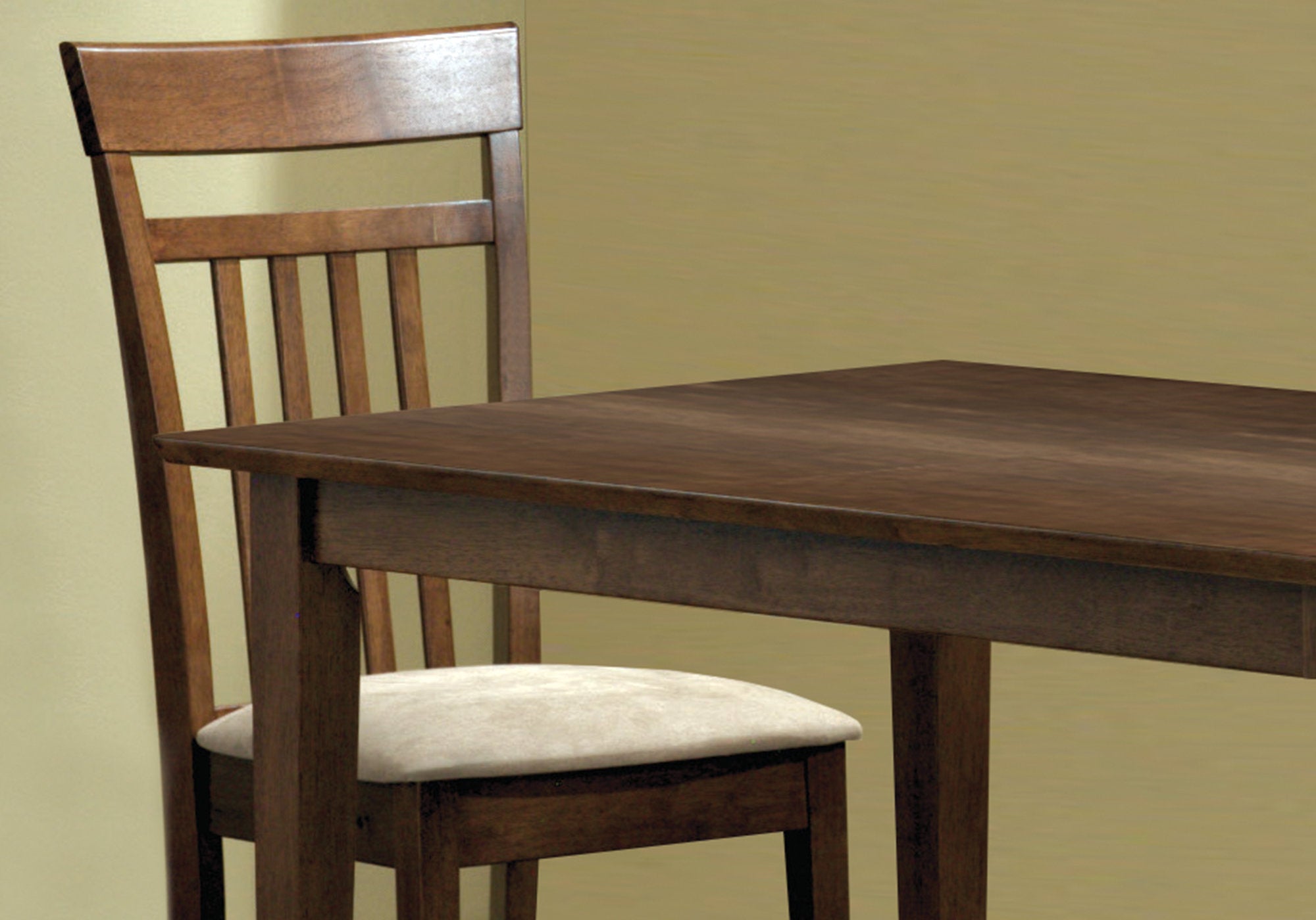 Dining Set - 5Pcs Set / Walnut Finish
