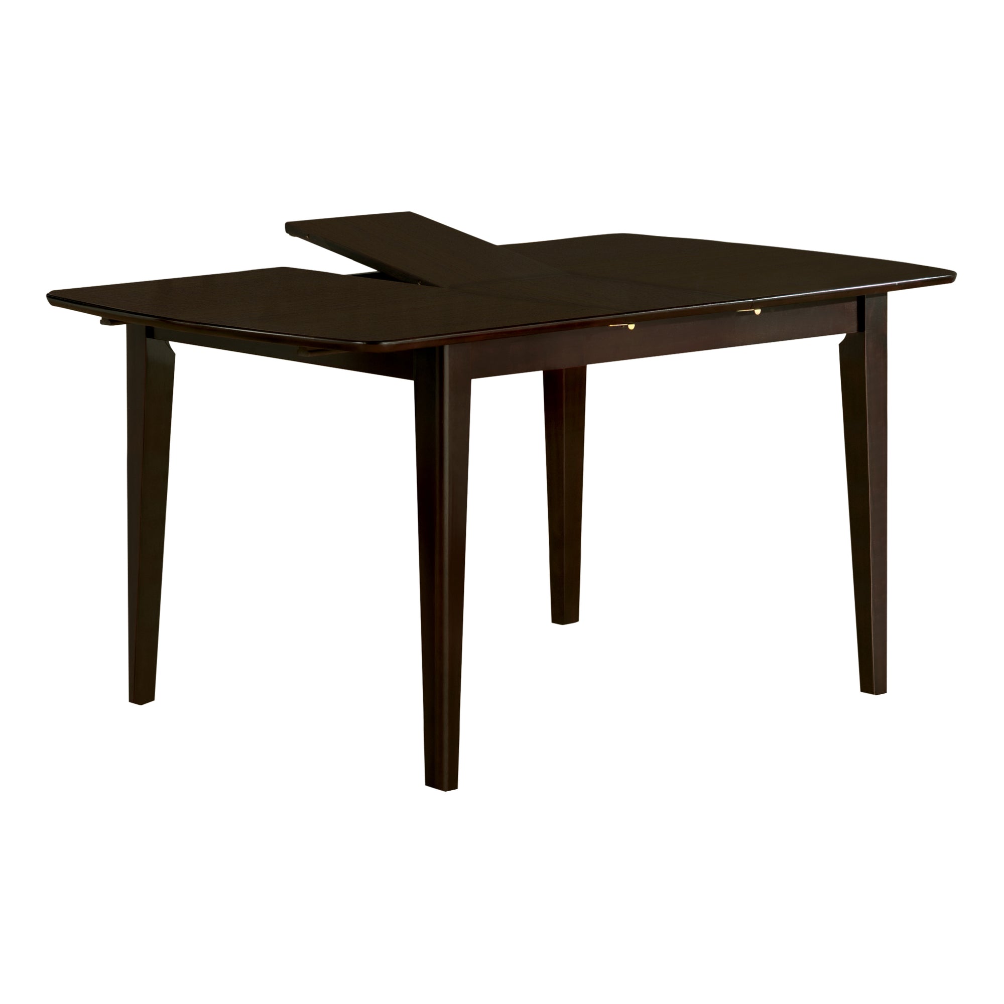 Dining Table - 36X 48 X 60 / Espresso With A Leaf
