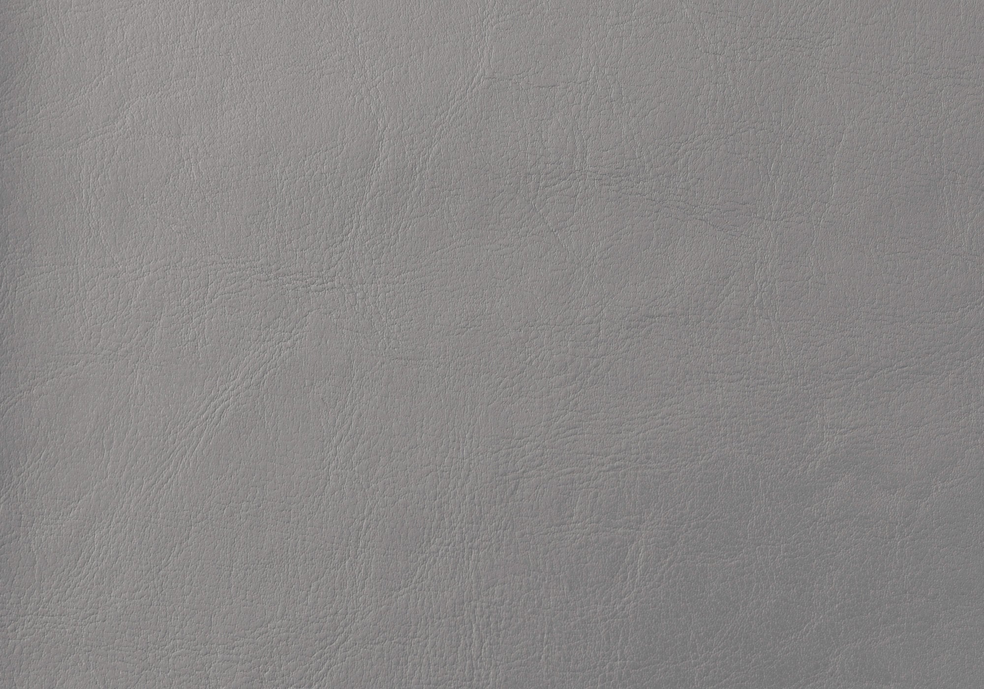 Dining Chair - 2Pcs / Grey Leather-Look Counter Height