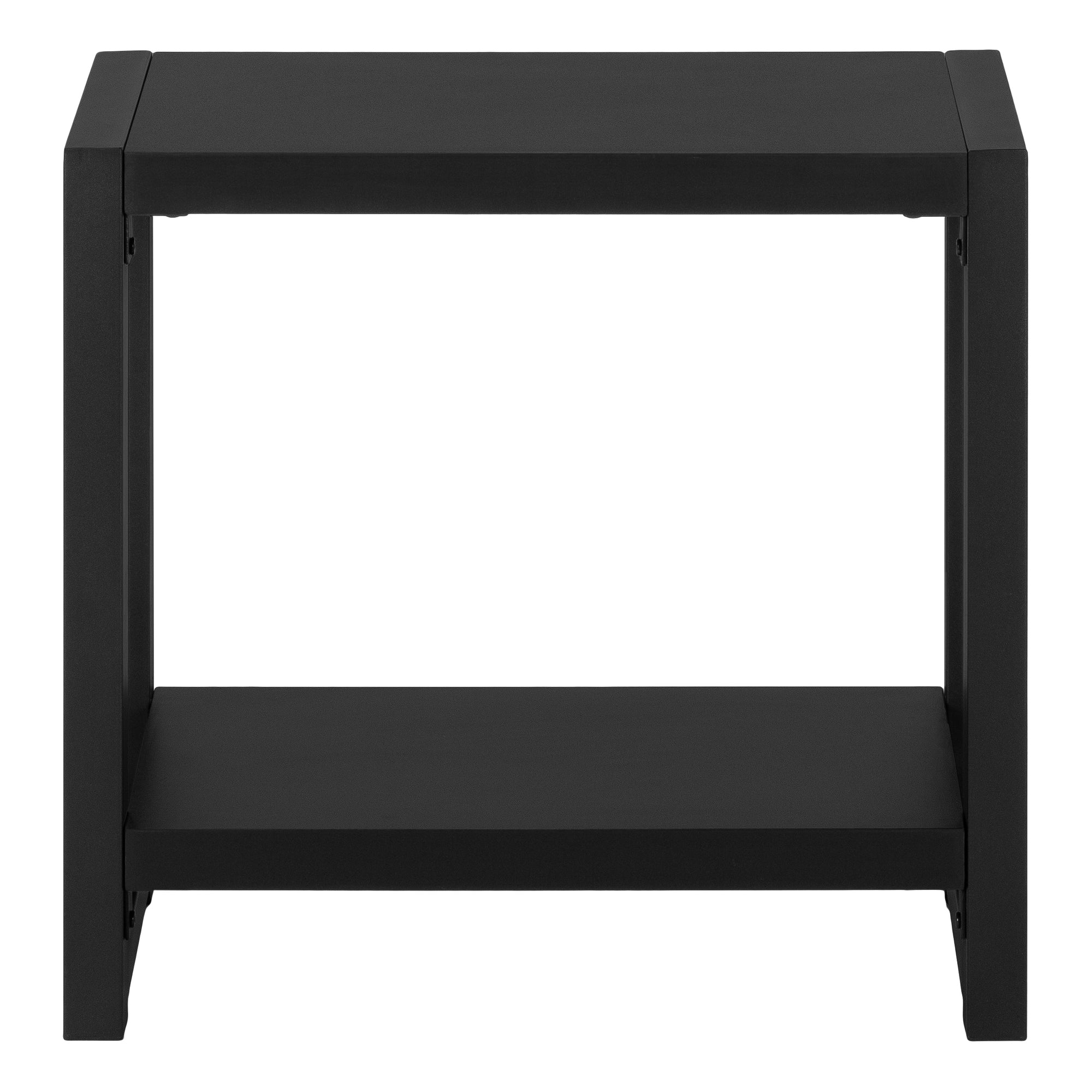 Accent Table - 22H / Black / Black Metal