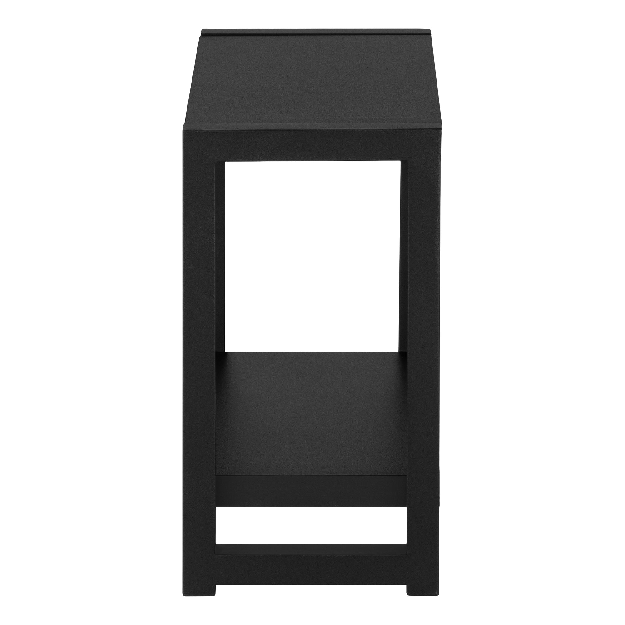 Accent Table - 22H / Black / Black Metal
