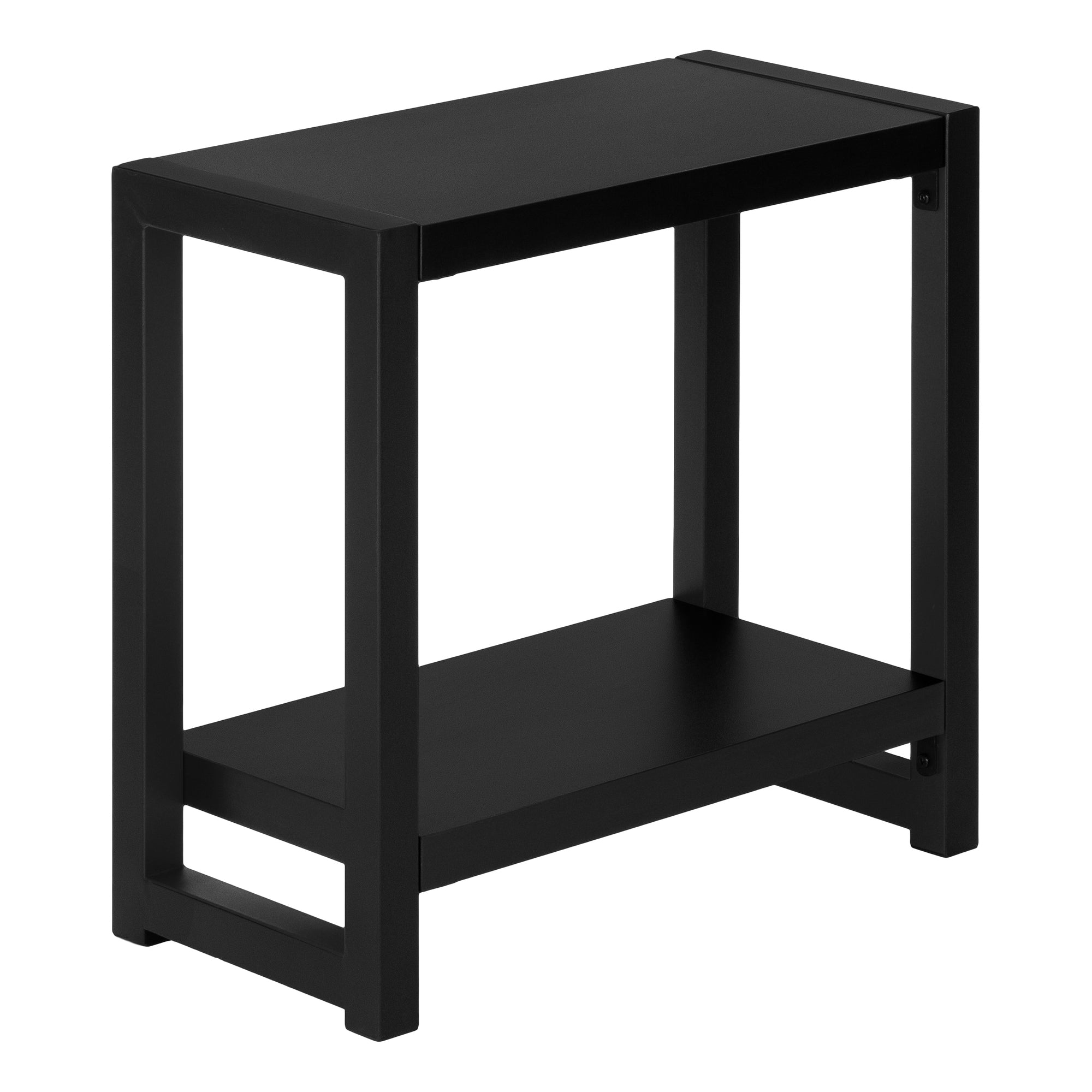 Accent Table - 22H / Black / Black Metal