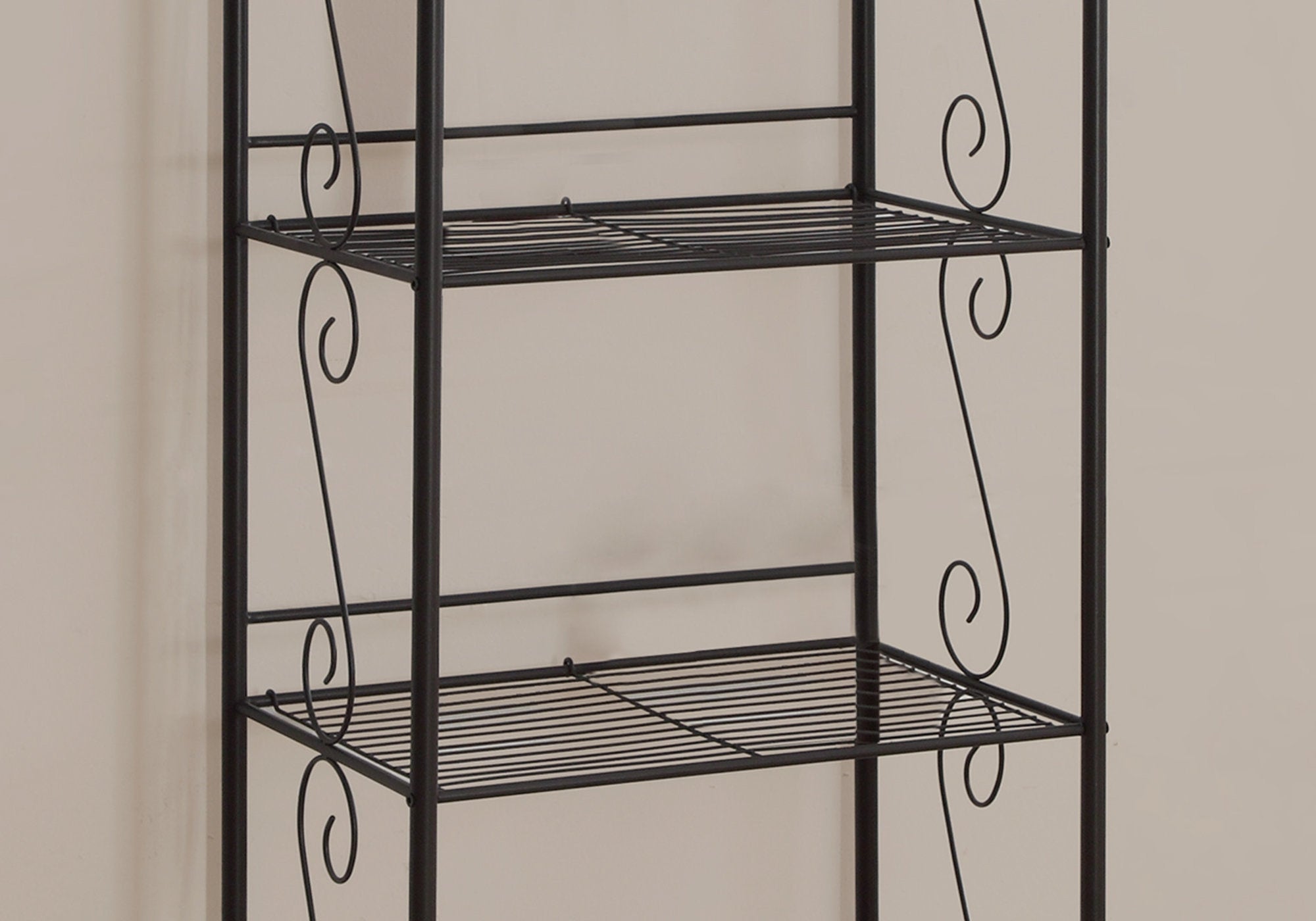 Bookcase - 70H / Copper Metal Etagere