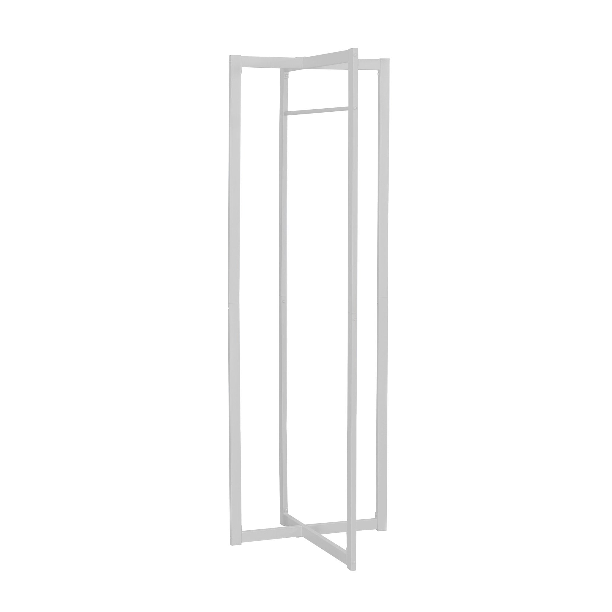 Coat Rack - 72H / White Metal