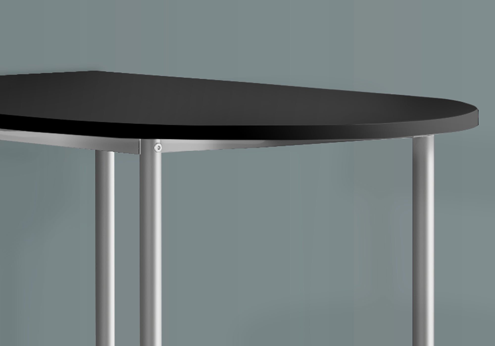 Home Bar - 24X 36 / Black / Silver Metal Spacesaver