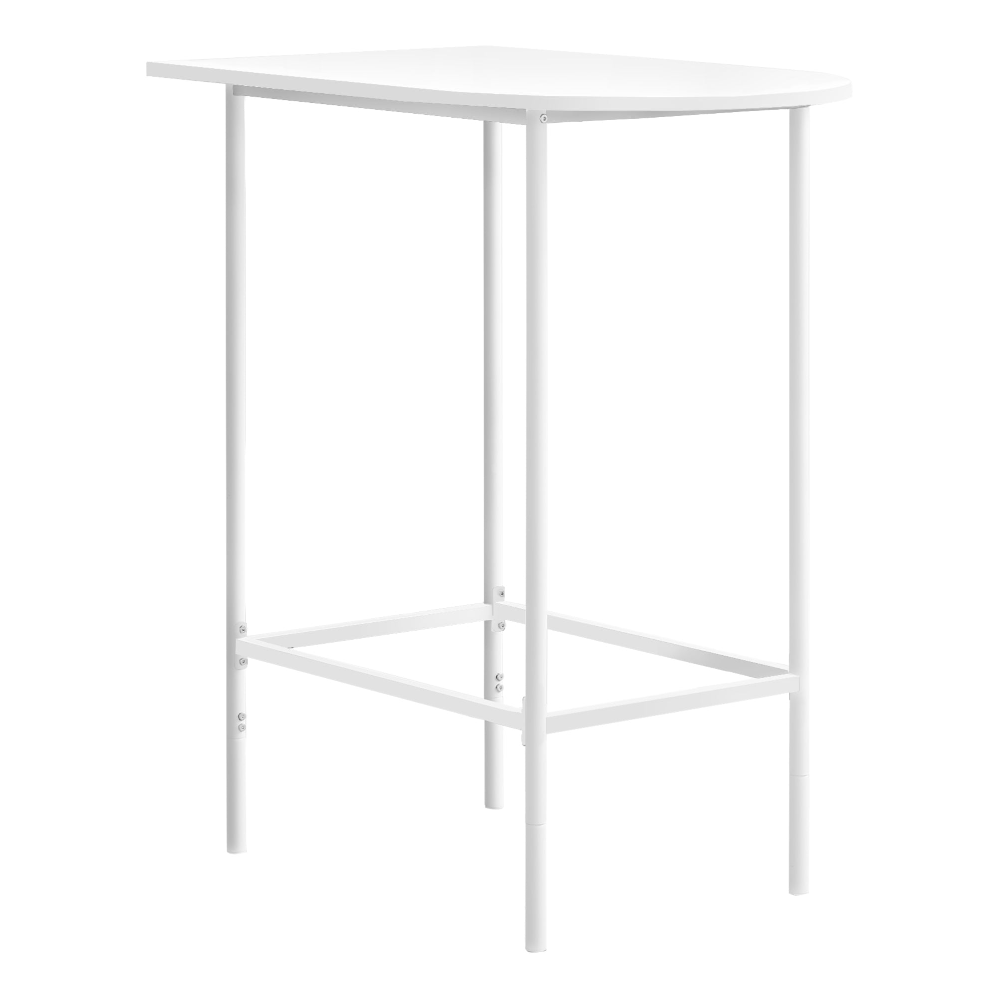 Home Bar - 24X 36 / White Top And Metal Spacesaver