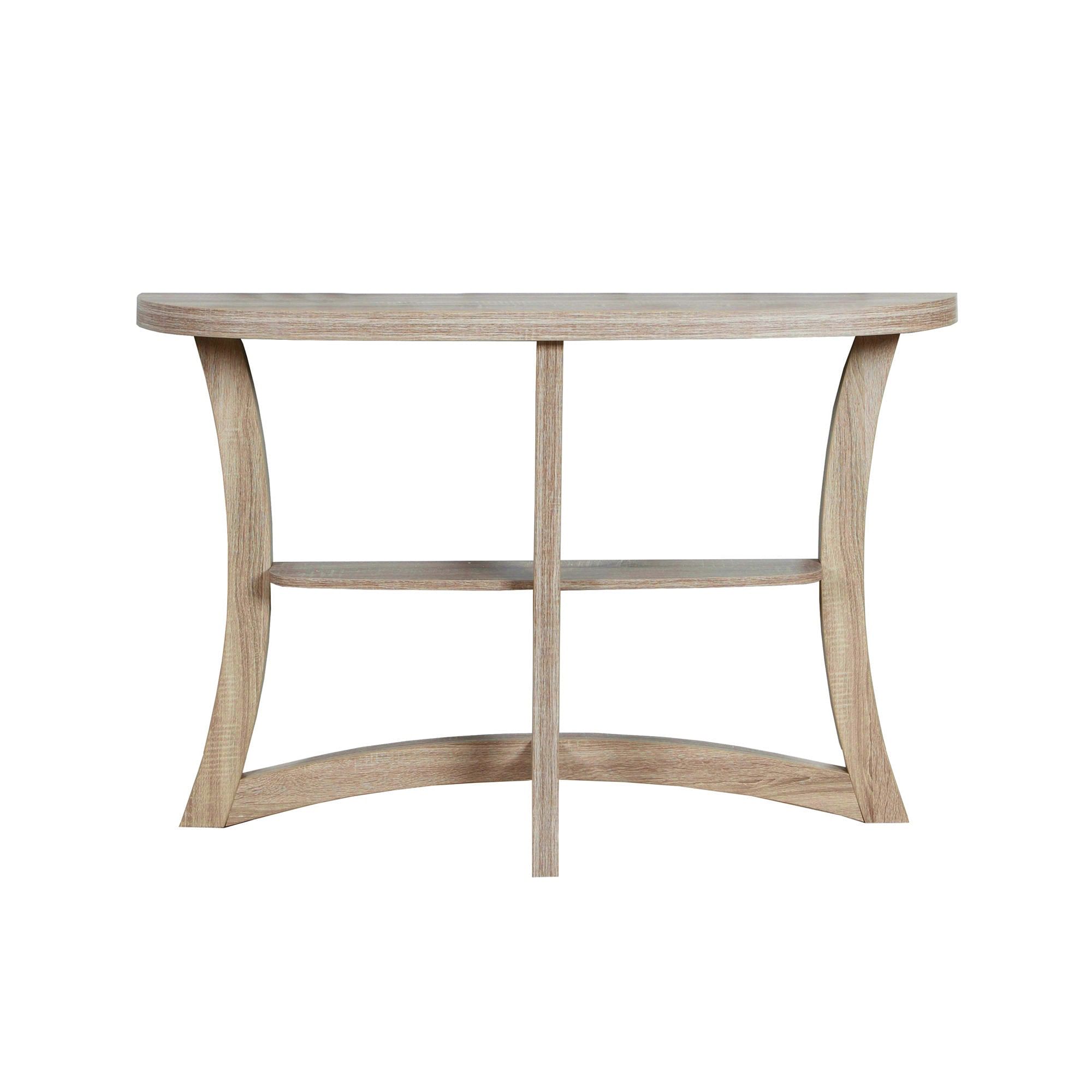 Accent Table - 47L / Dark Taupe Hall Console