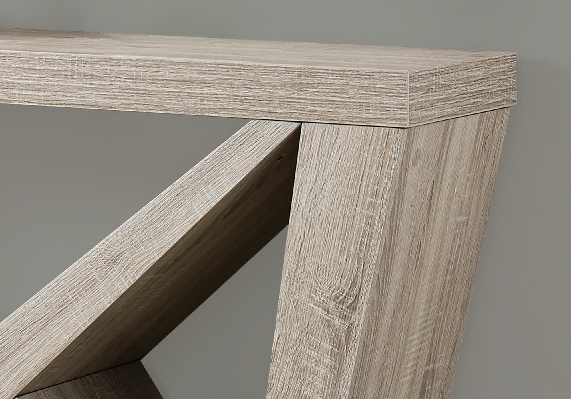 Accent Table - 48L / Dark Taupe Hall Console