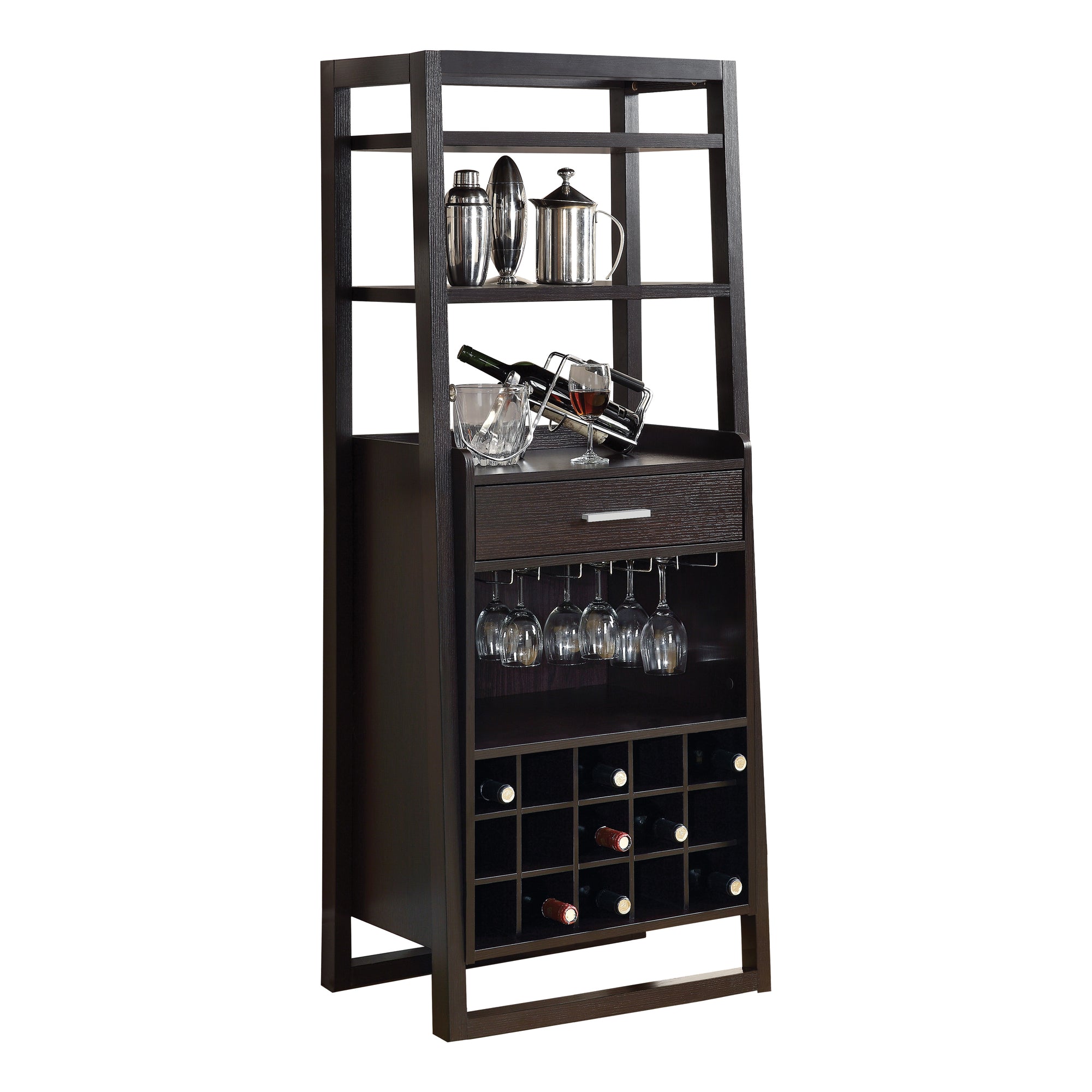 Home Bar - 60H / Espresso Ladder Style