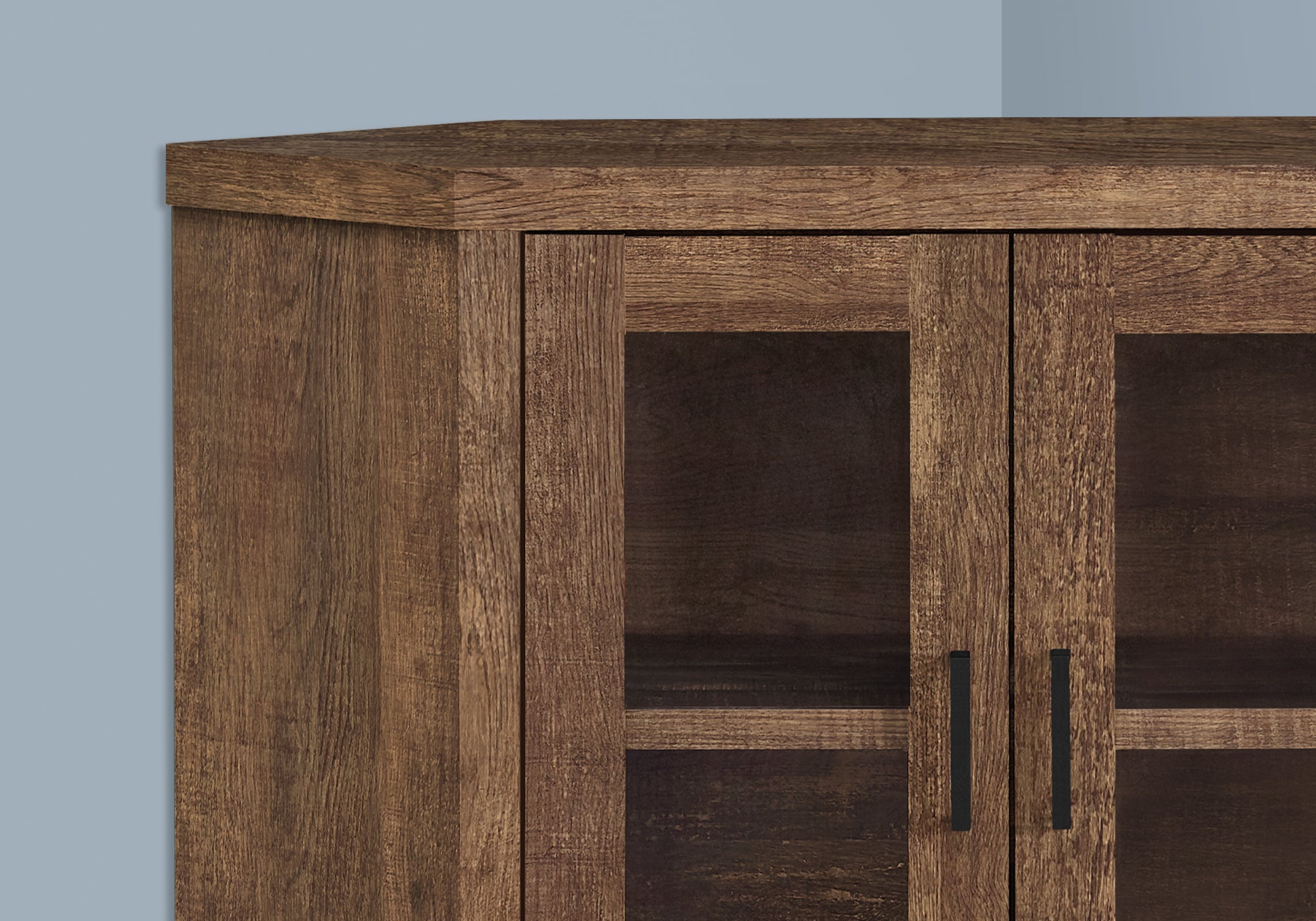 Tv Stand - 42L / Brown Reclaimed Wood-Look Corner