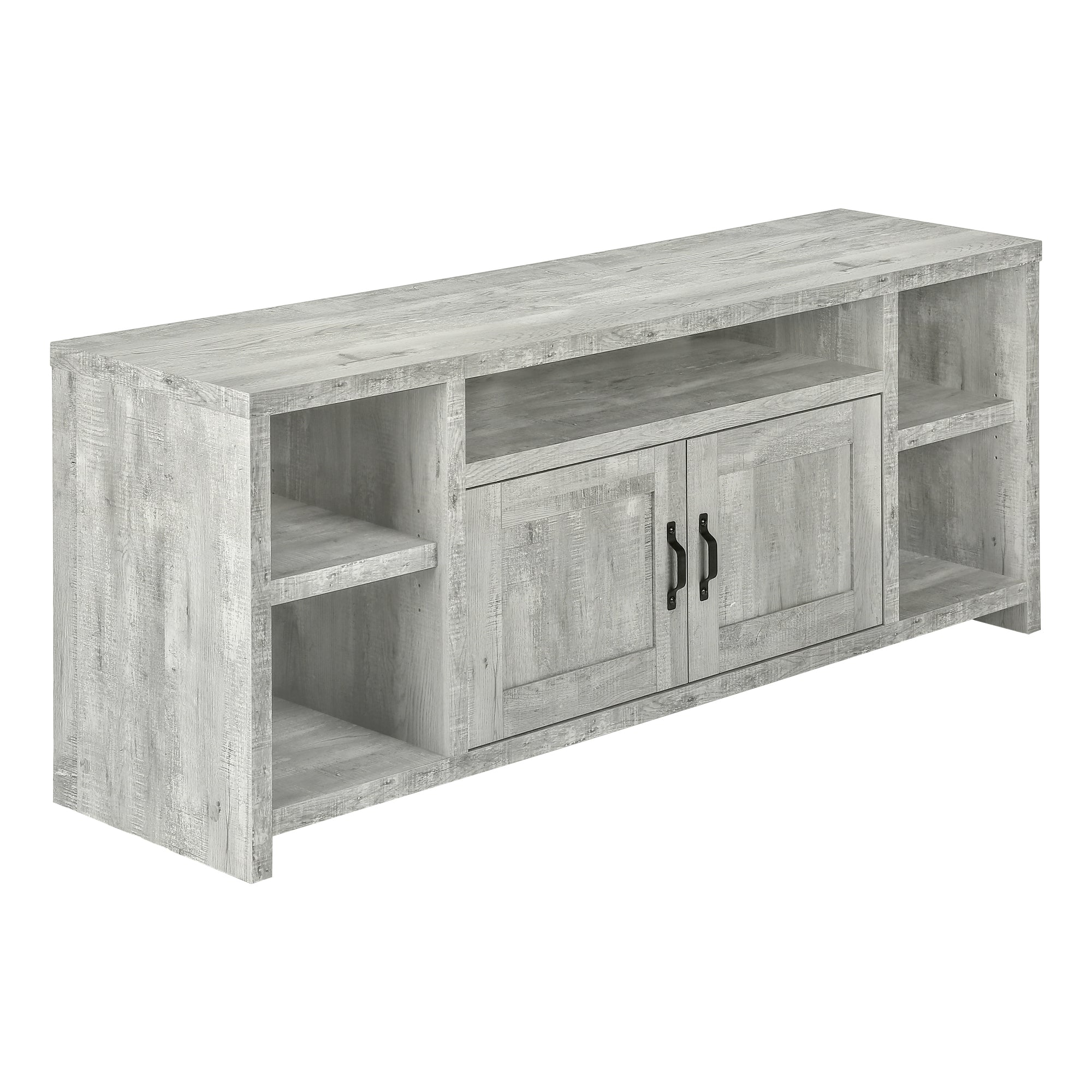 Tv Stand - 60L / Grey Reclaimed Wood-Look