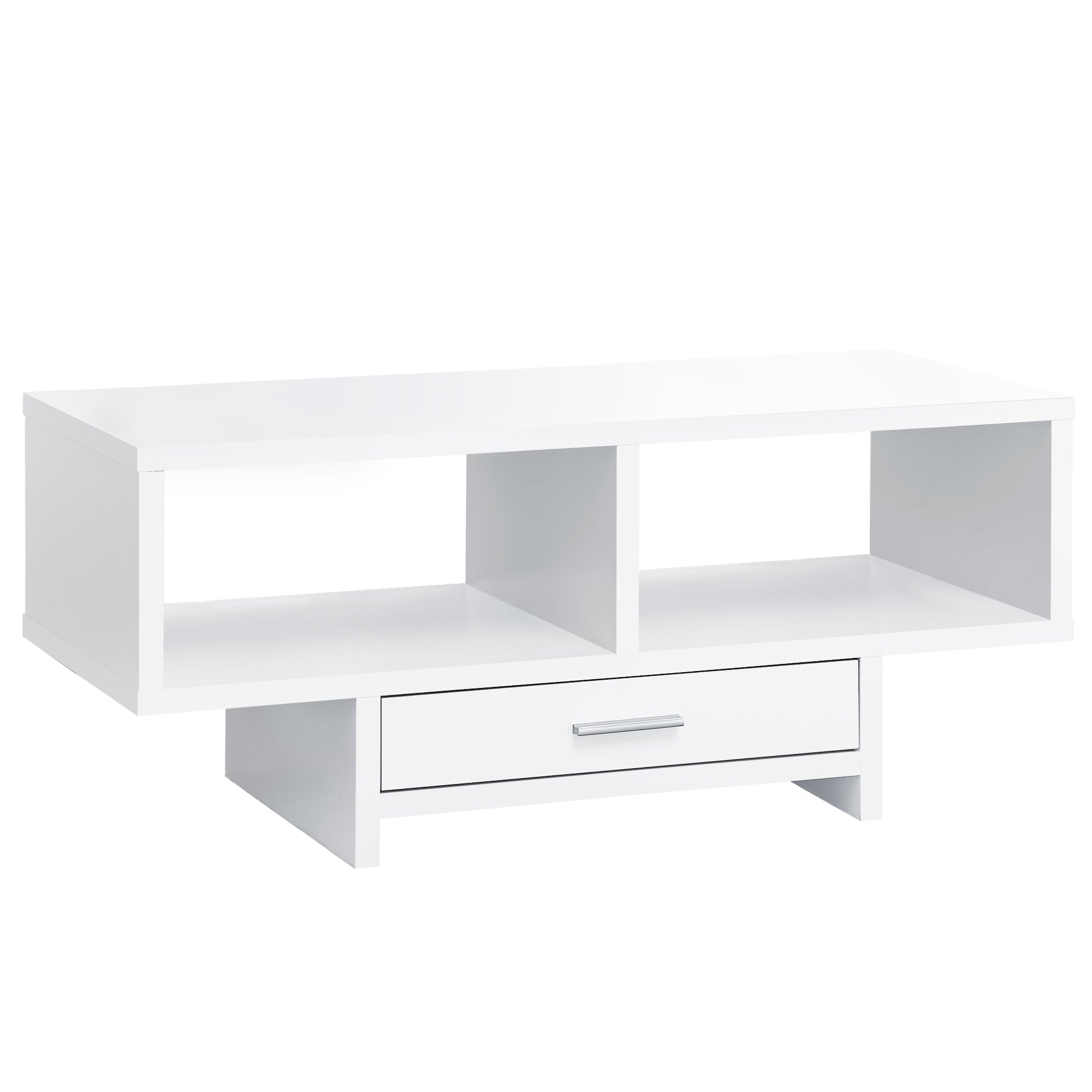Coffee Table - White With Storage