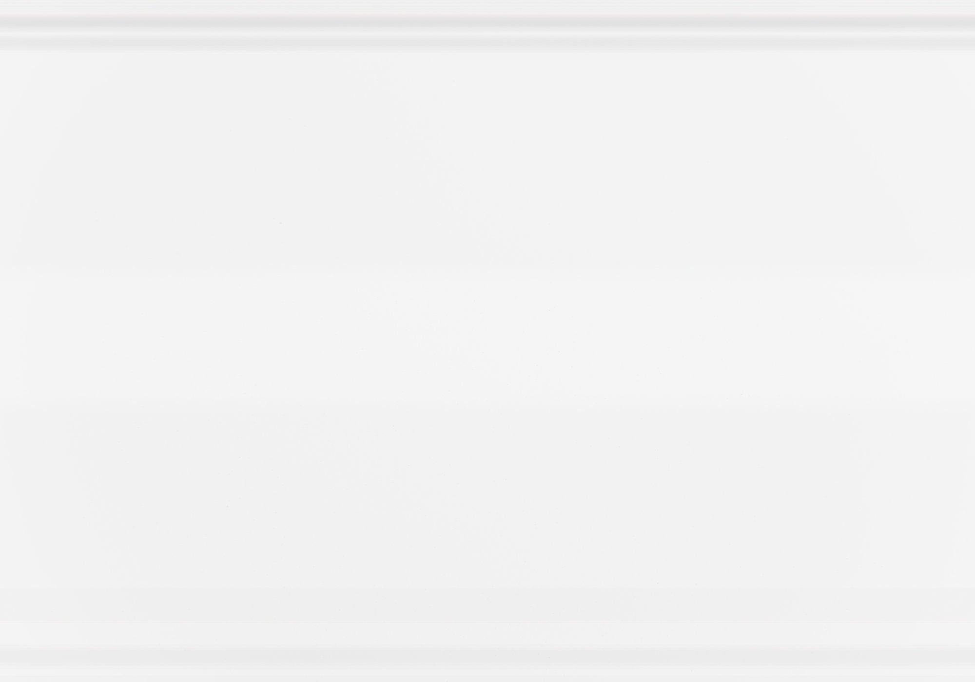 Accent Table - White Metal With Frosted Tempered Glass