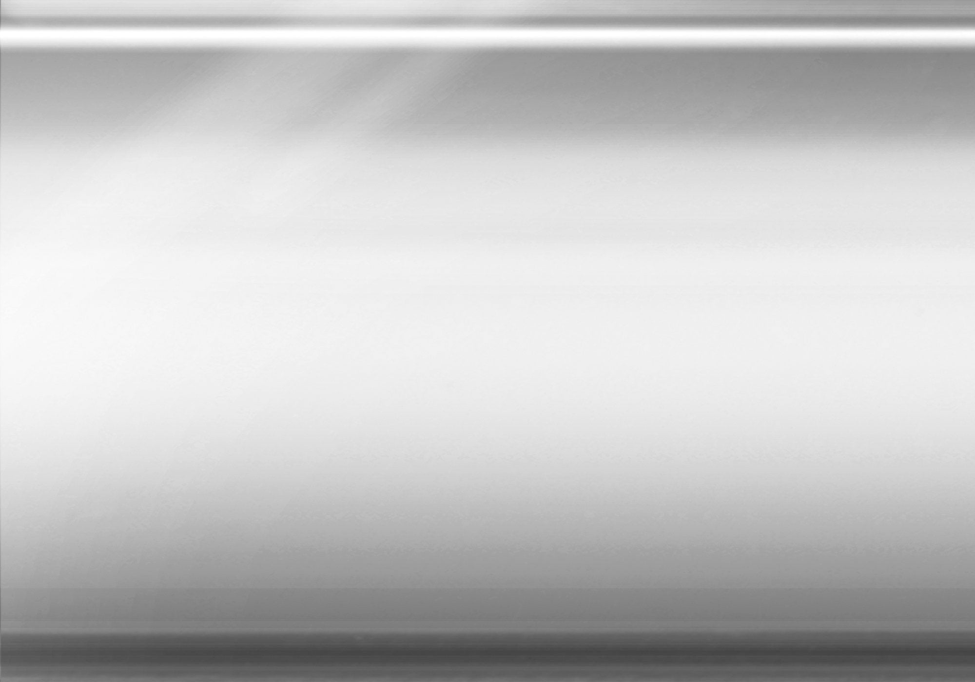 Coffee Table - 44L / Chrome Metal With Tempered Glass