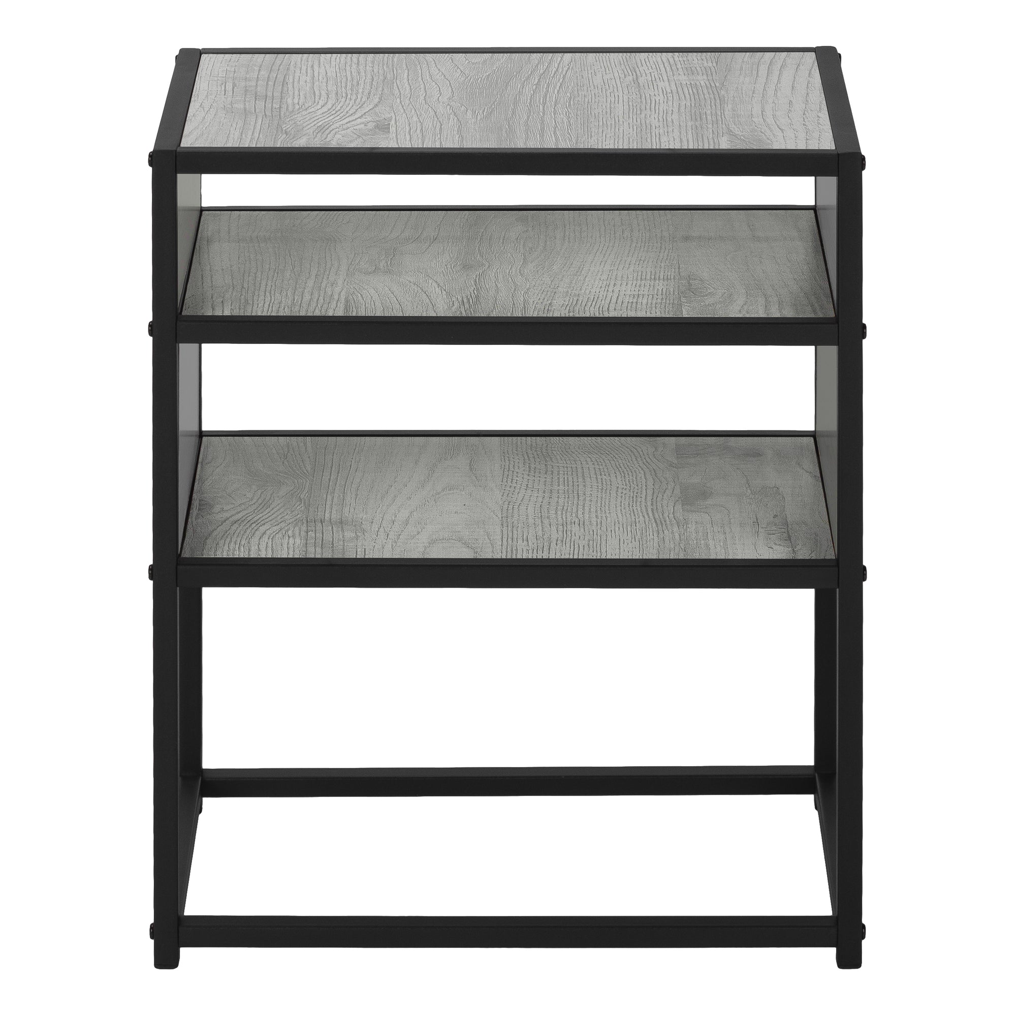 Accent Table - 22H / Grey / Black Metal