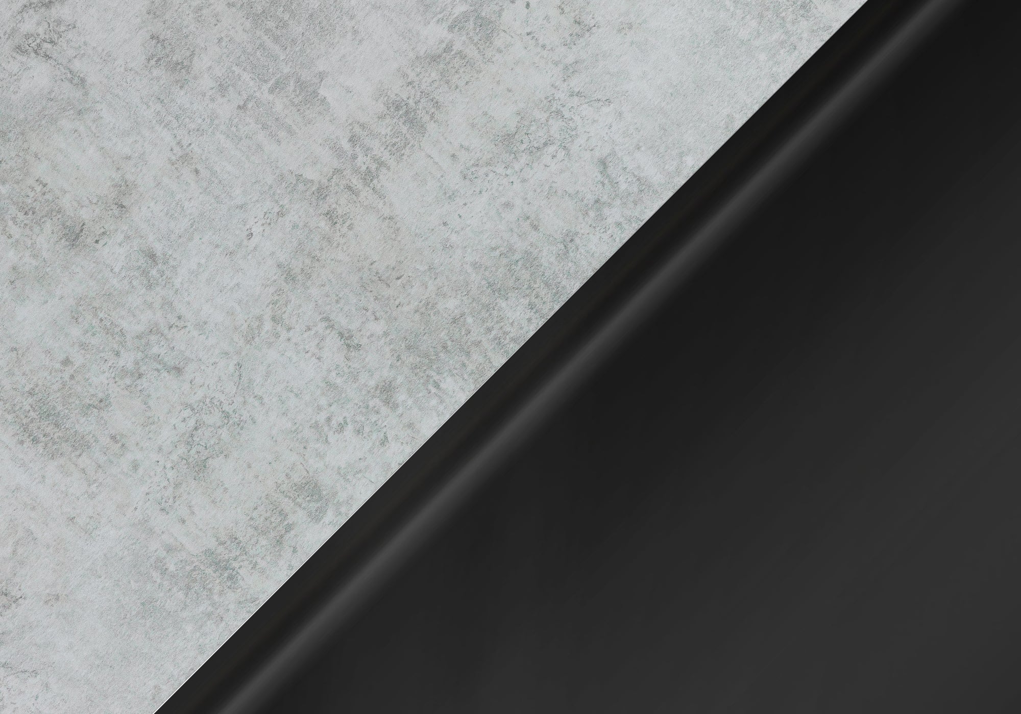 Accent Table - 24H / Grey Cement / Black Nickel Metal