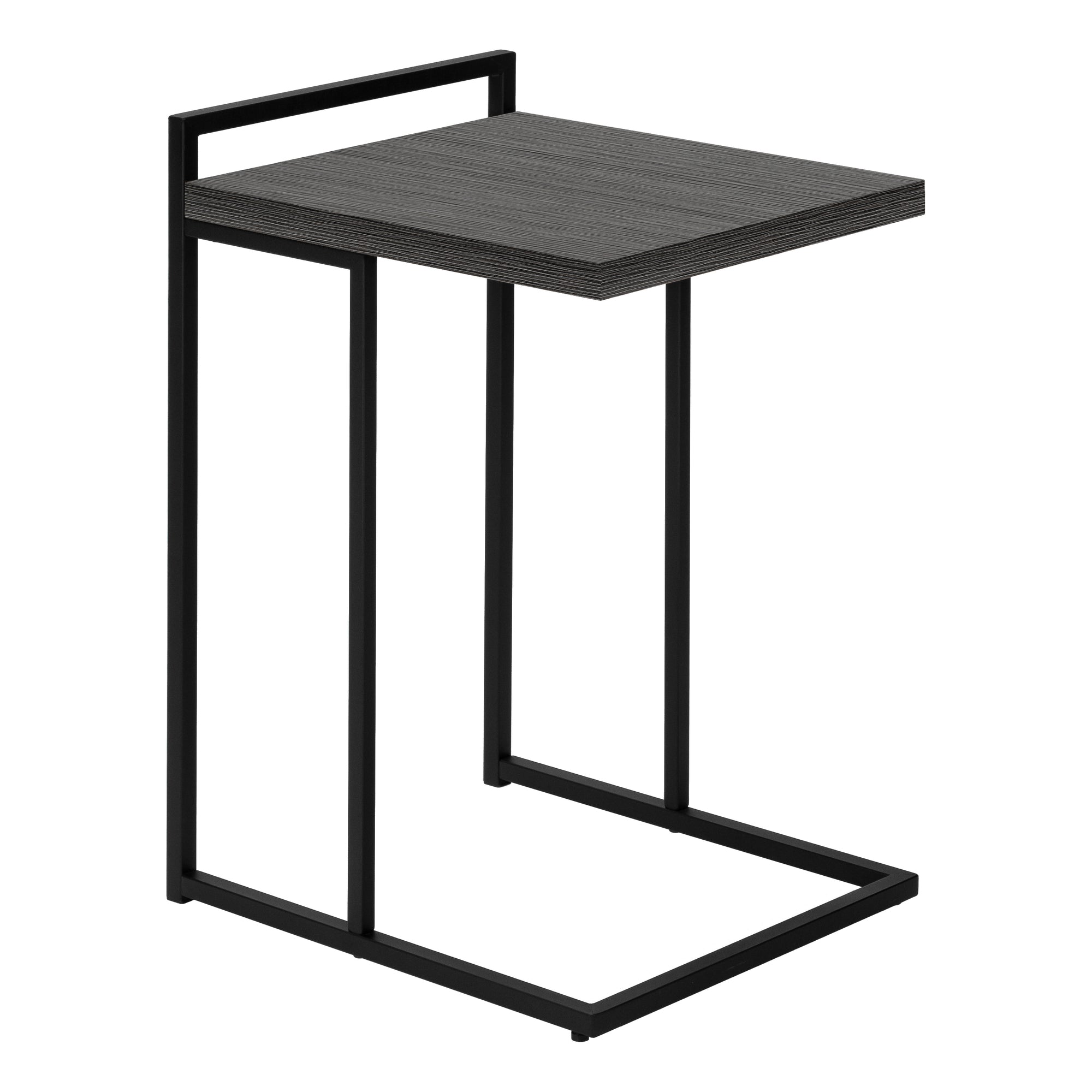 Accent Table - 25H / Grey / Black Metal