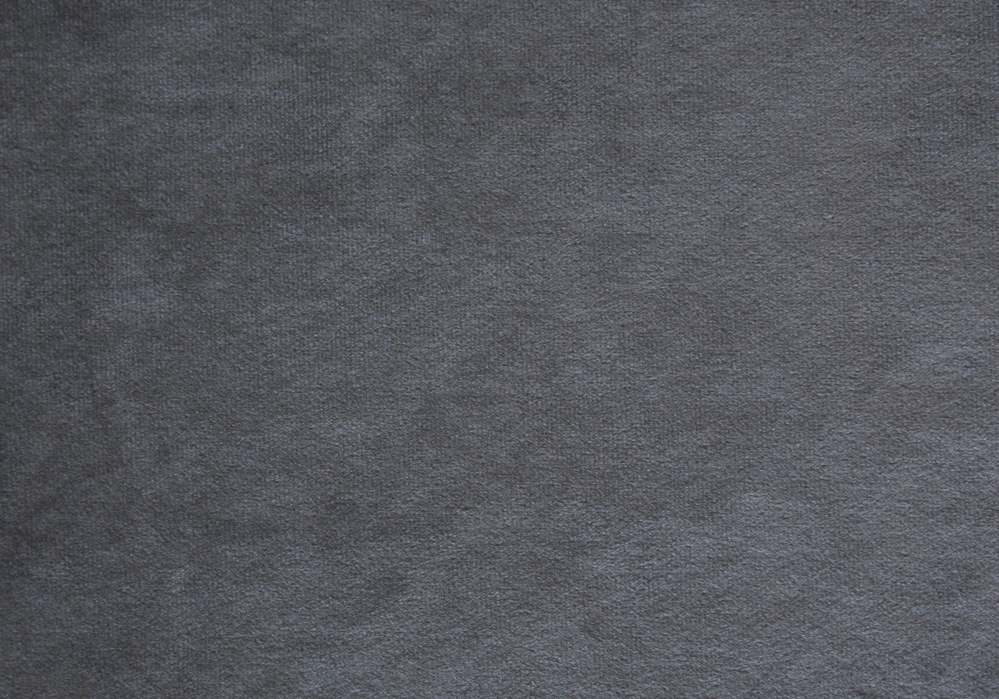 Bed - Queen Size / Dark Grey Velvet With Chrome Trim