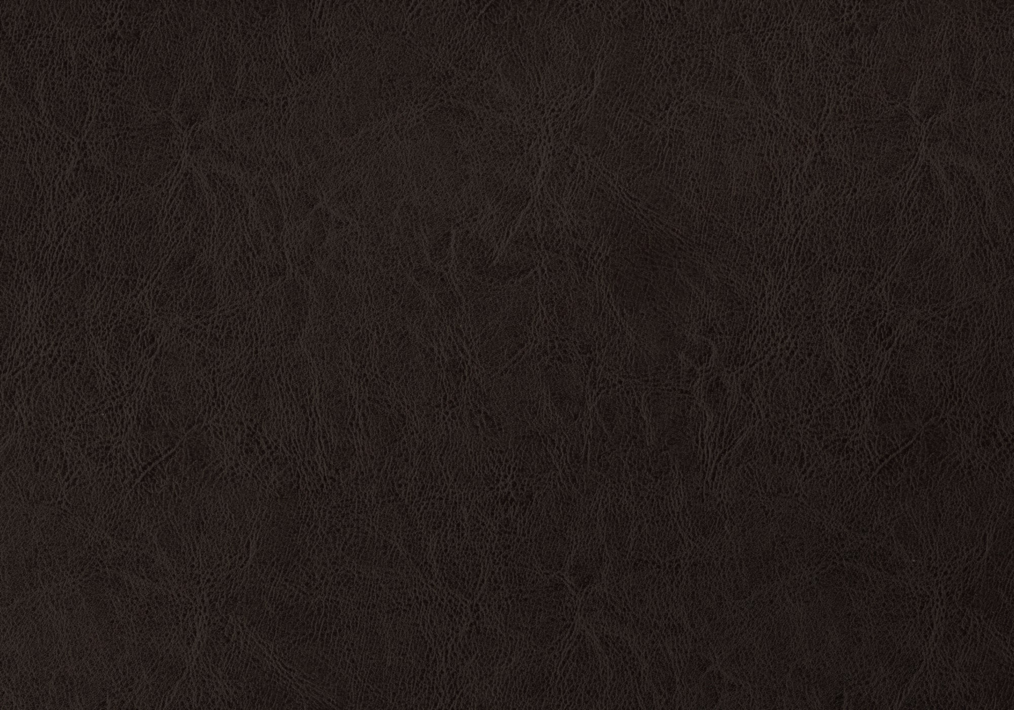 Bed - Queen Size / Brown Leather-Look Headboard Only