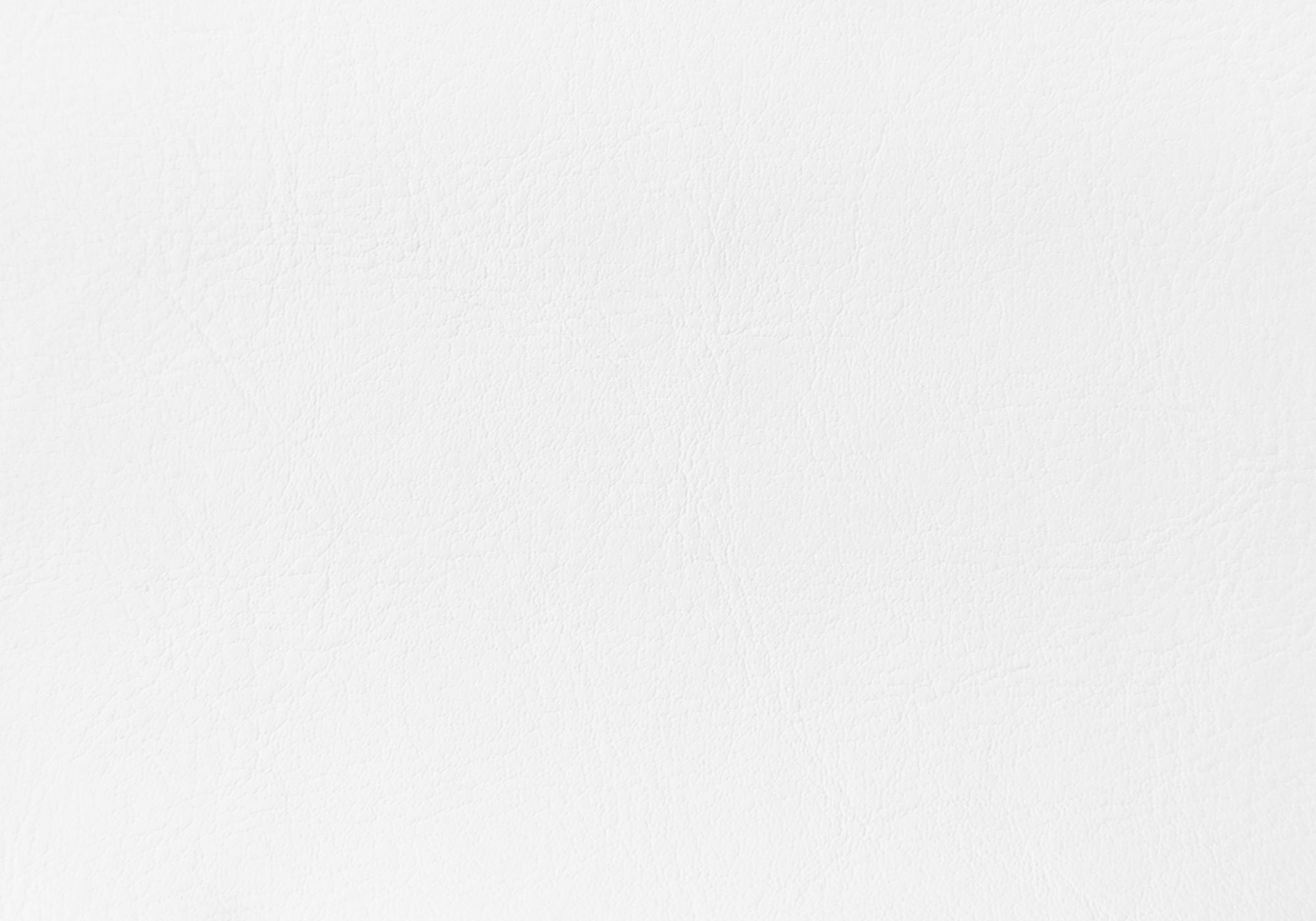 Bed - Full Size / White Leather-Look Headboard Only