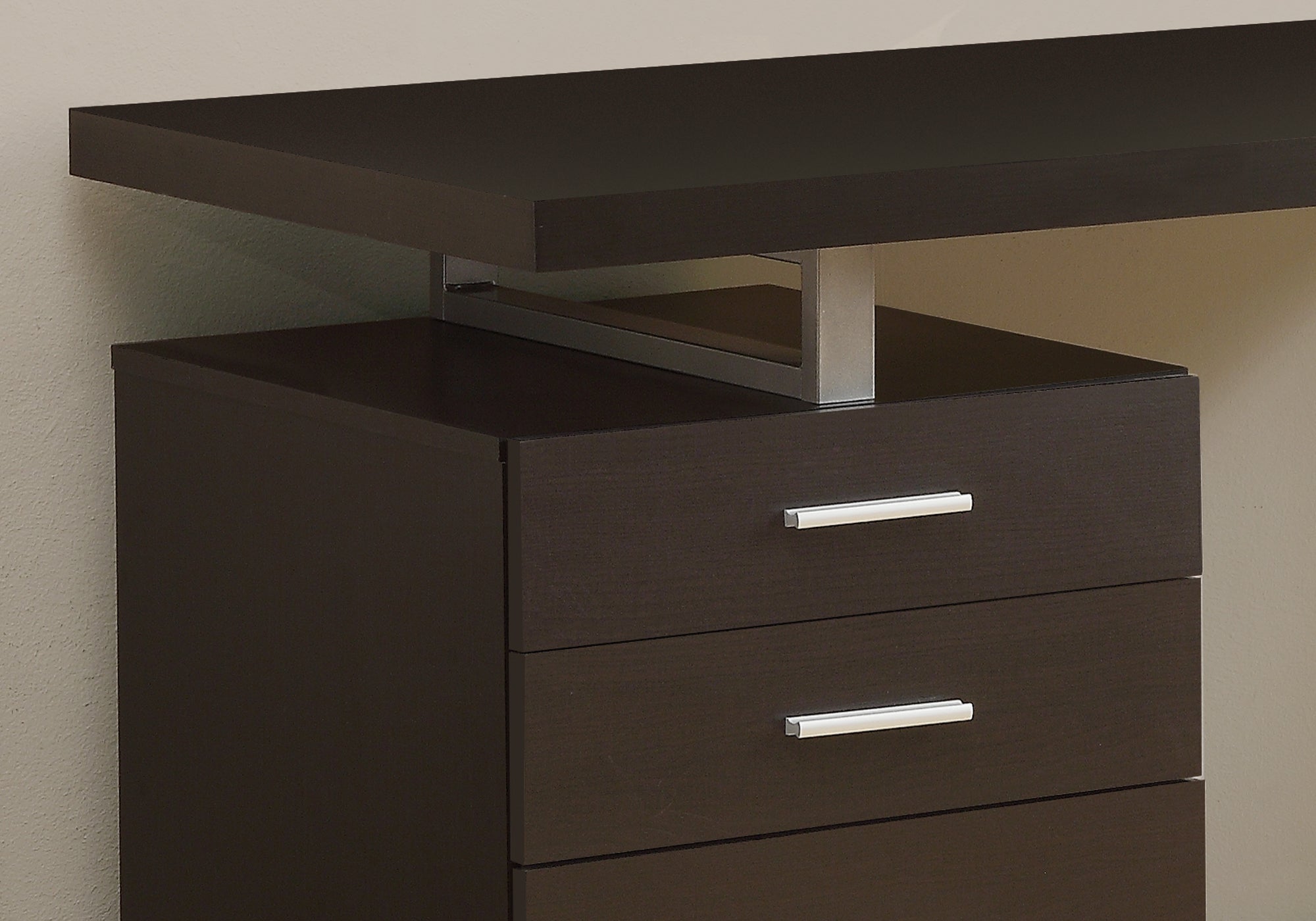 Computer Desk - 48L / Espresso Left Or Right Facing