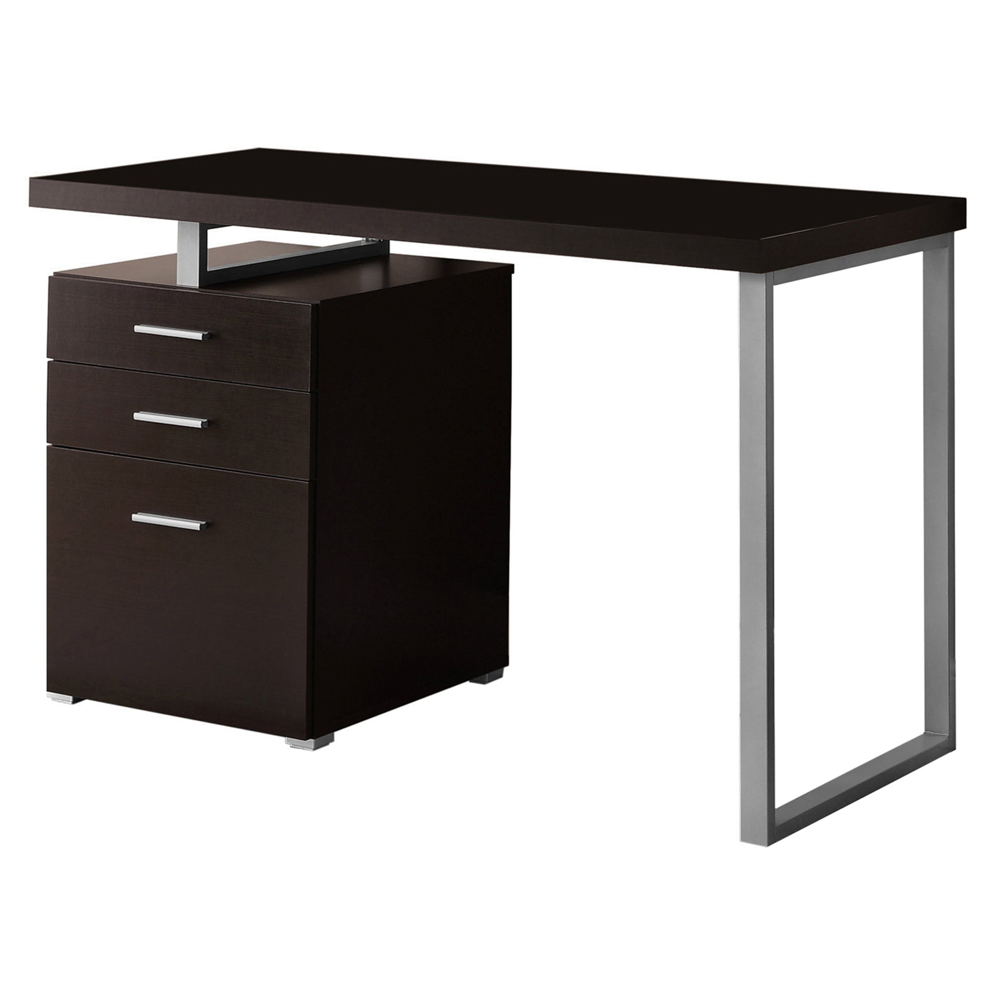 Computer Desk - 48L / Espresso Left Or Right Facing