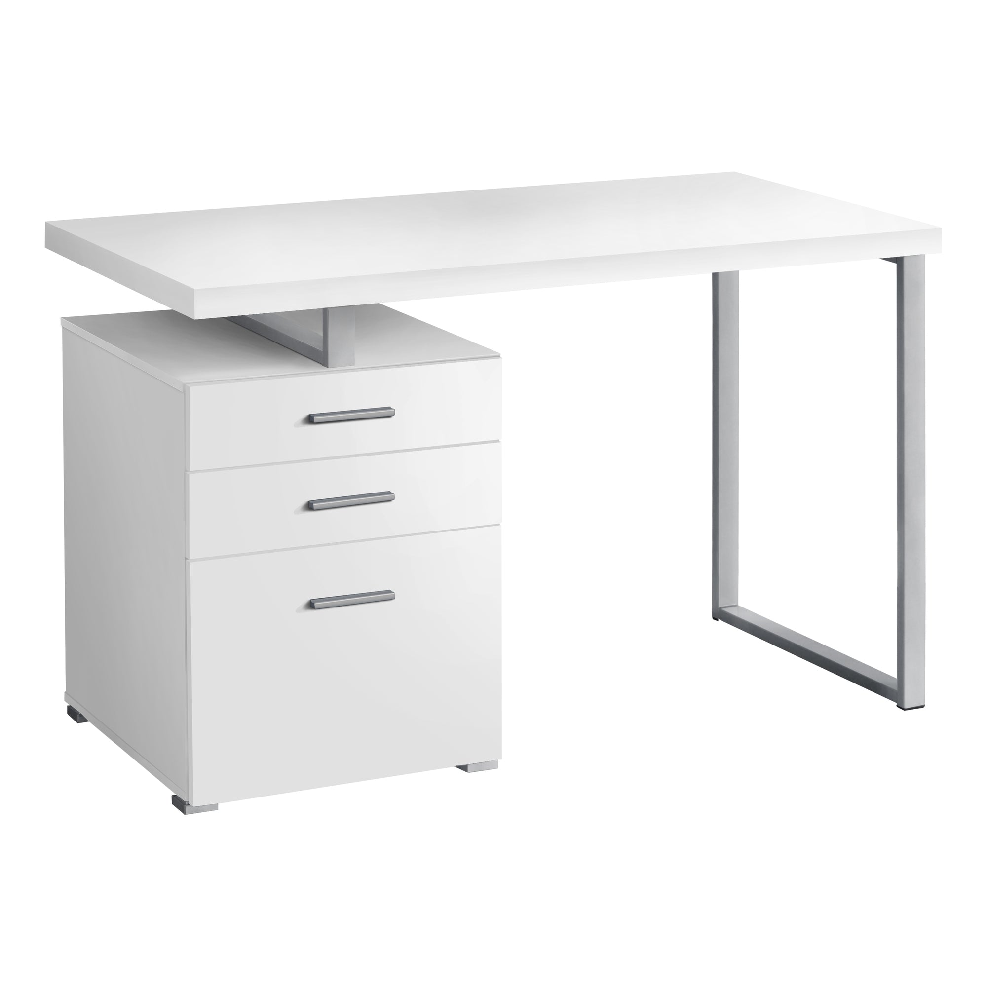 Computer Desk - 48L / White Left Or Right Facing