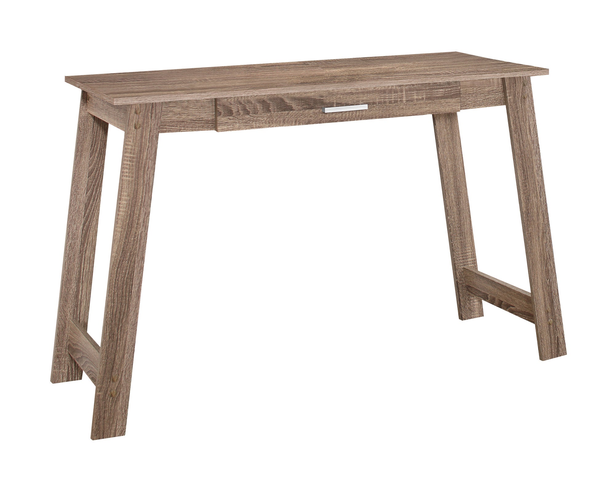 Computer Desk - 42L / Dark Taupe With A Storage Drawer