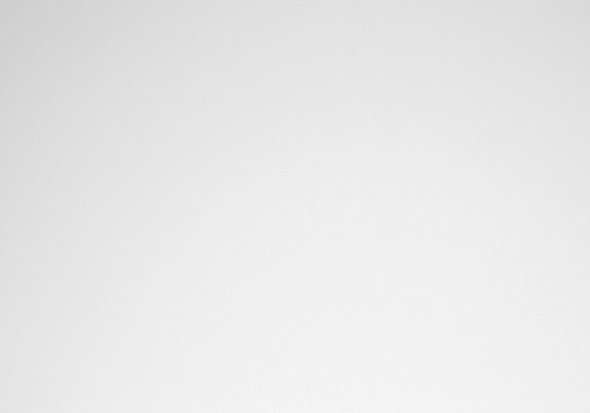 Computer Desk - 55L / White Top / Black Metal Corner